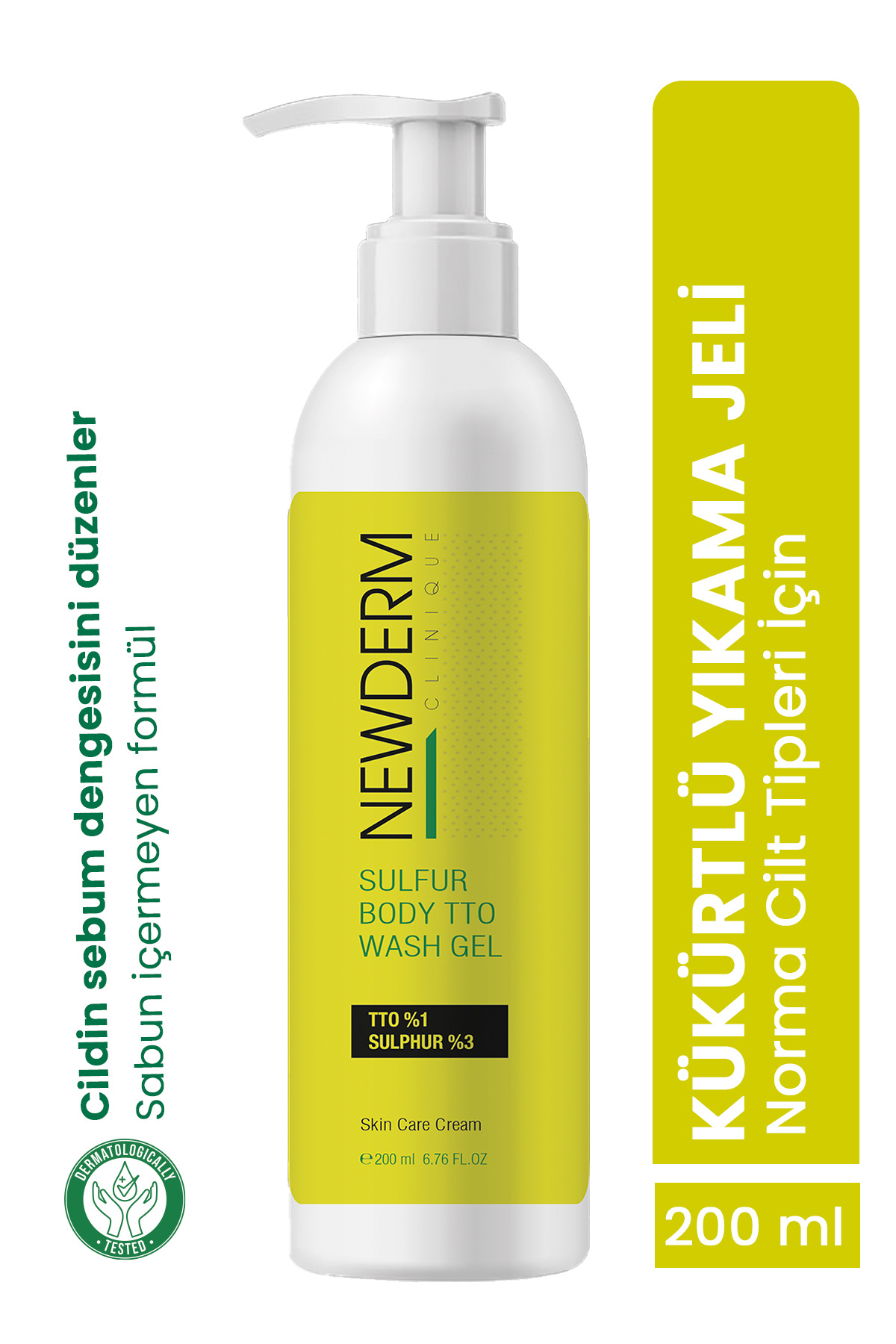 Kükürtlü Tea Tree TTO Vücut Yıkama Jeli | Akne ve Karşıtı Derin T