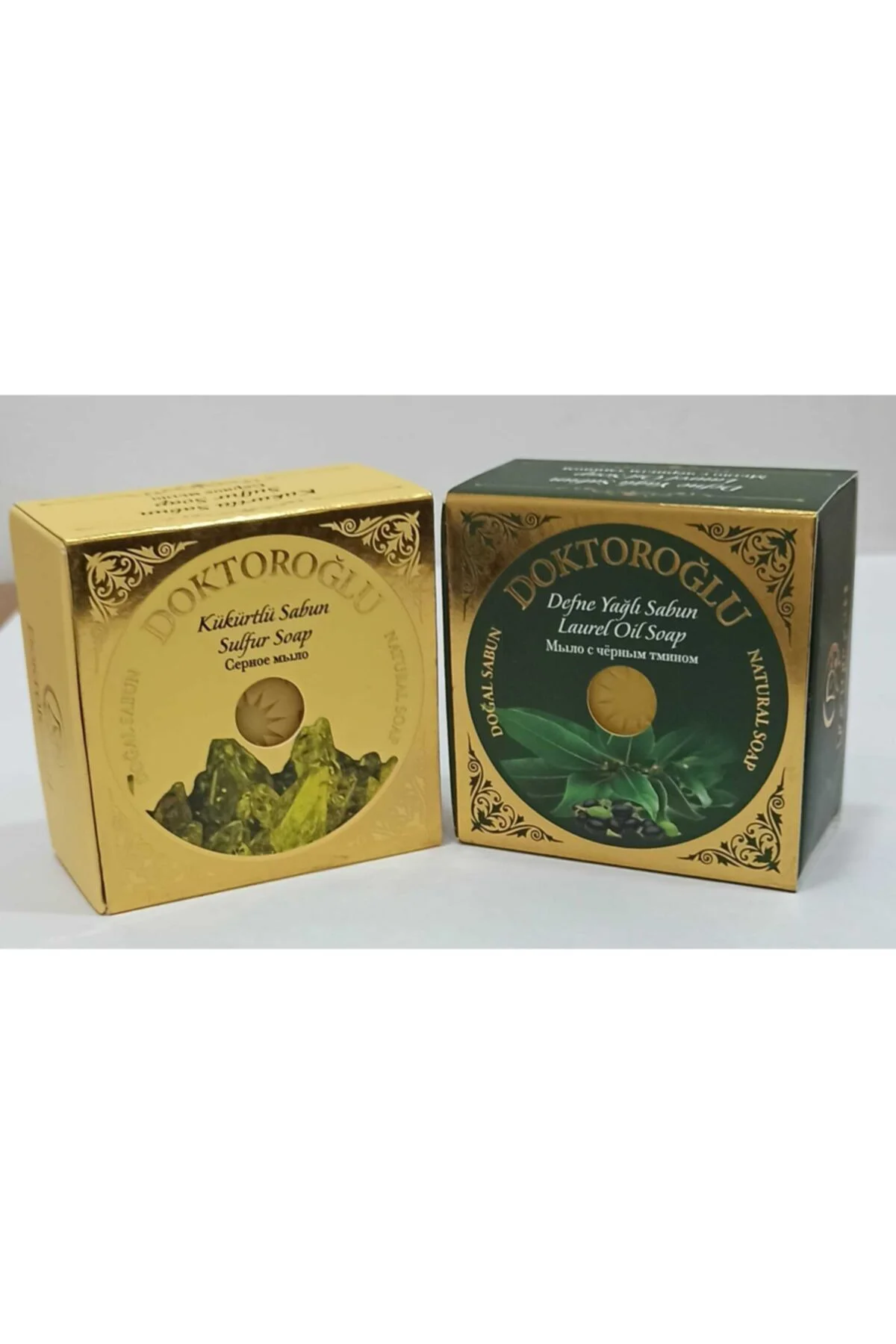 Kükürtlü Ve Defne Yağlı Sabunlar 2x140 g