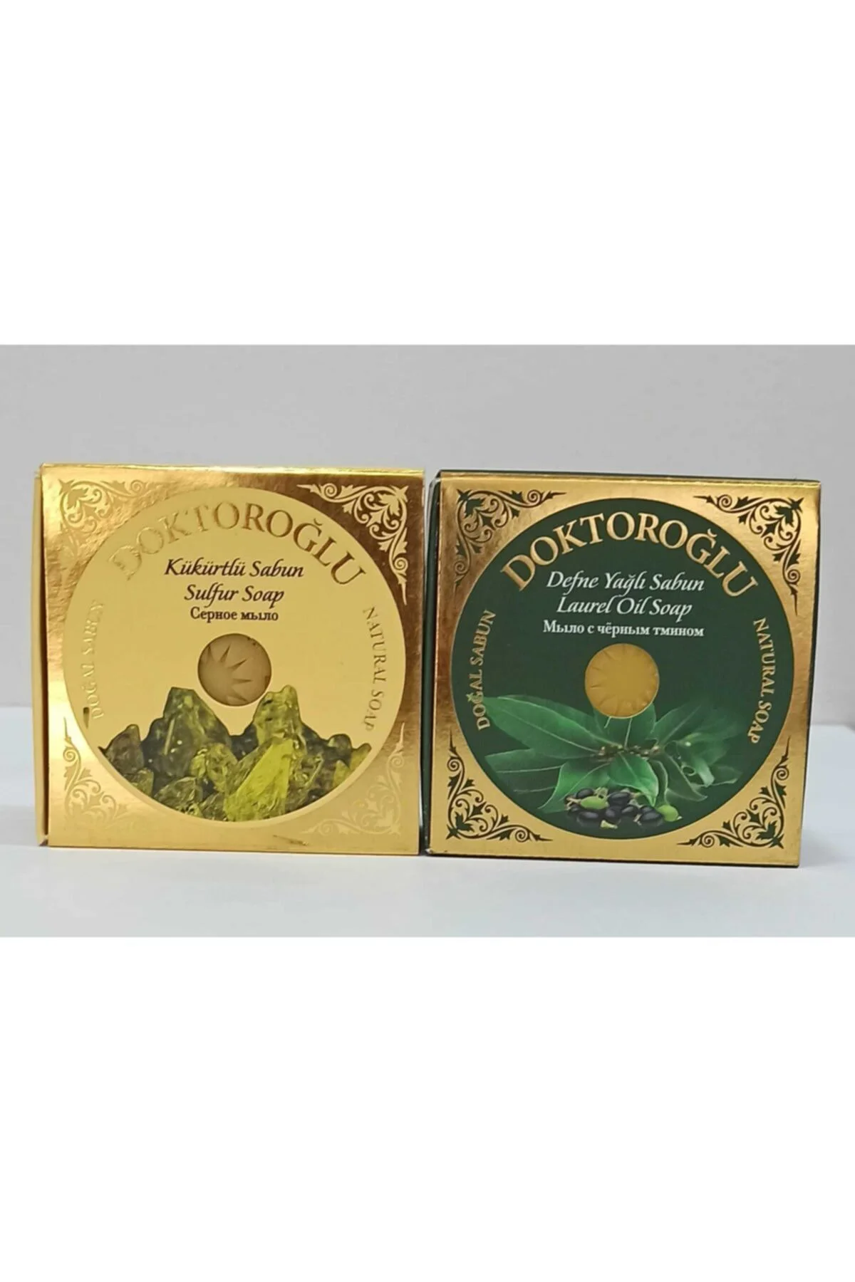 Kükürtlü Ve Defne Yağlı Sabunlar 2x140 g