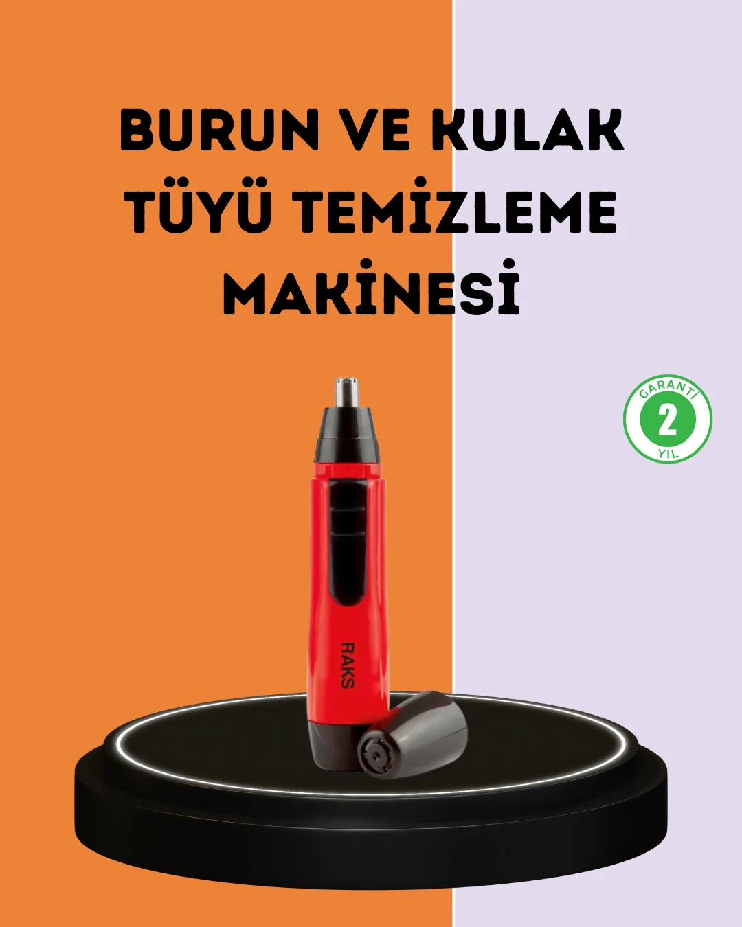 Kulak Burun Tüy Temizleme Makinesi Raks Leo Pilli Kuru Kullanım Kulak Burun Tüy Temizleme Makinesi Raks Leo Pilli Kuru Kullanım