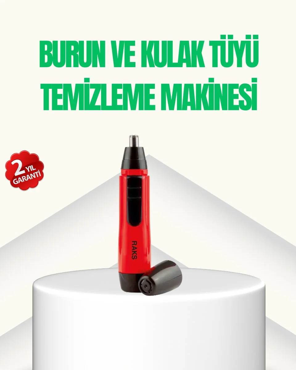 Kulak Burun Tüy Temizleme Makinası Pilli Kırmızı Ergonomik Fiyatı, Yorumları ve Özellikleri