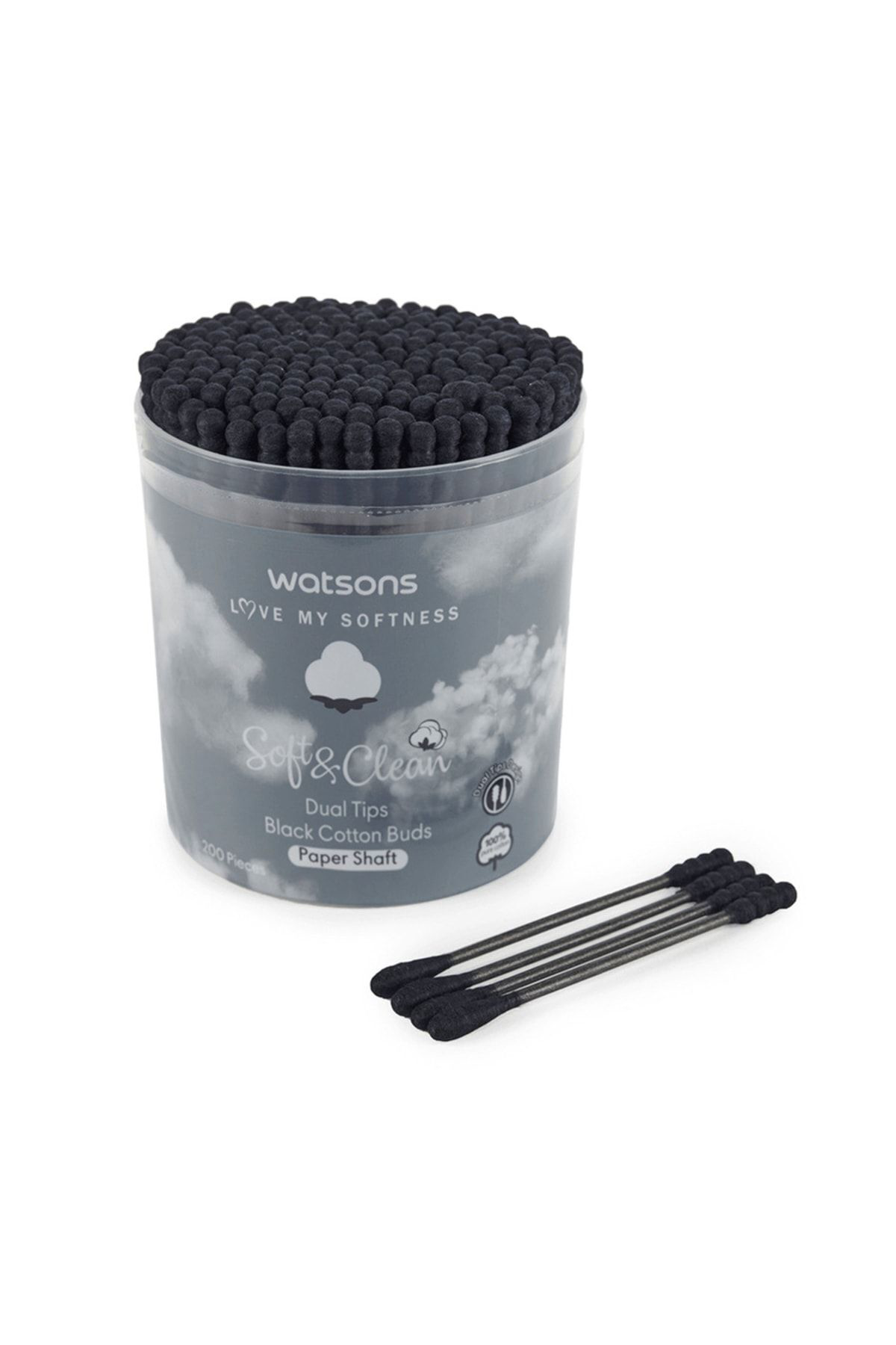 Kulak Çubuğu Siyah 200 Adet