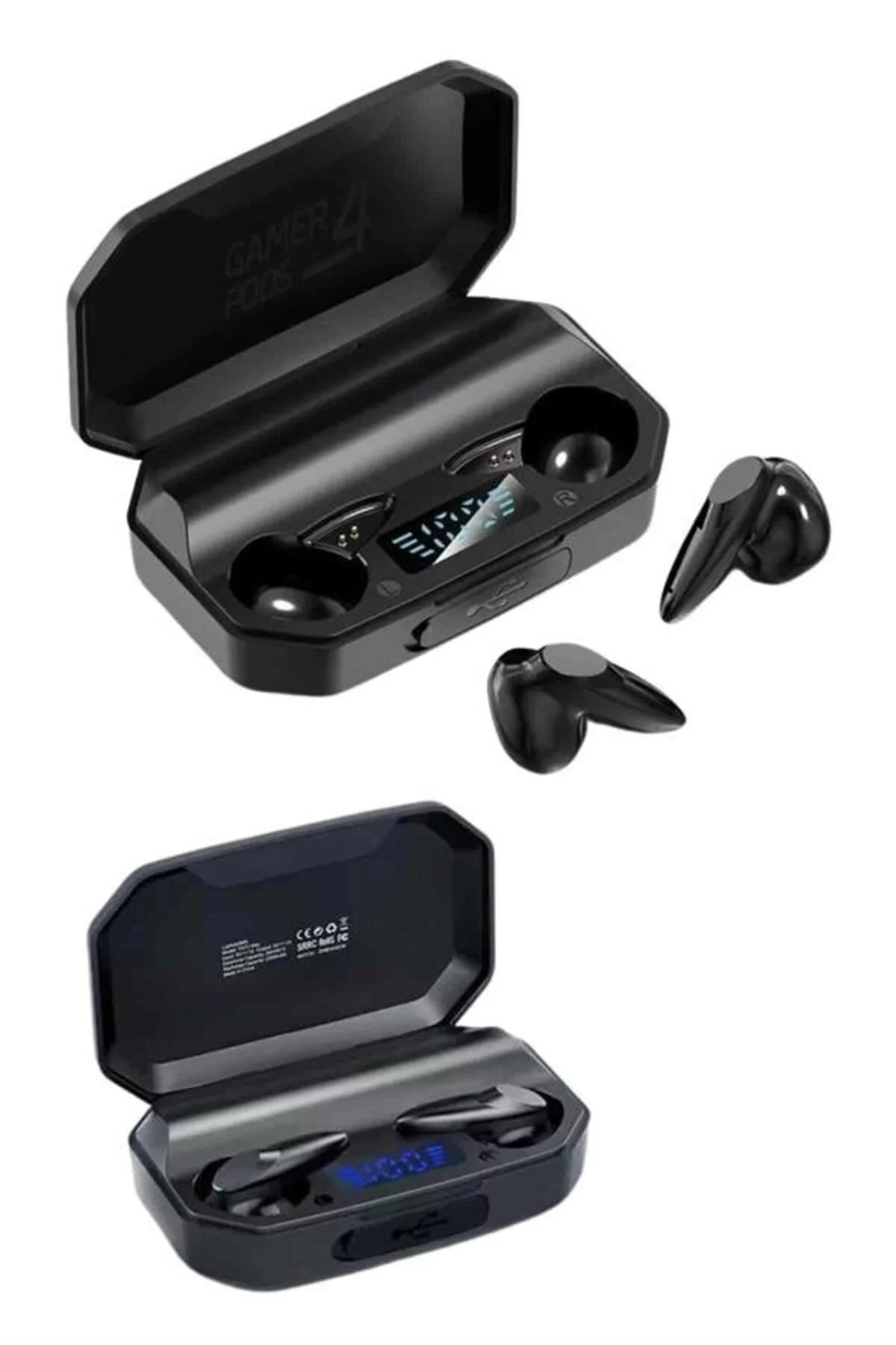 Kulak İçi Bluetooth Kulaklık Rgb Işıklı Çift Mikrofonlu İos/android Uyumlu Bt 5.2