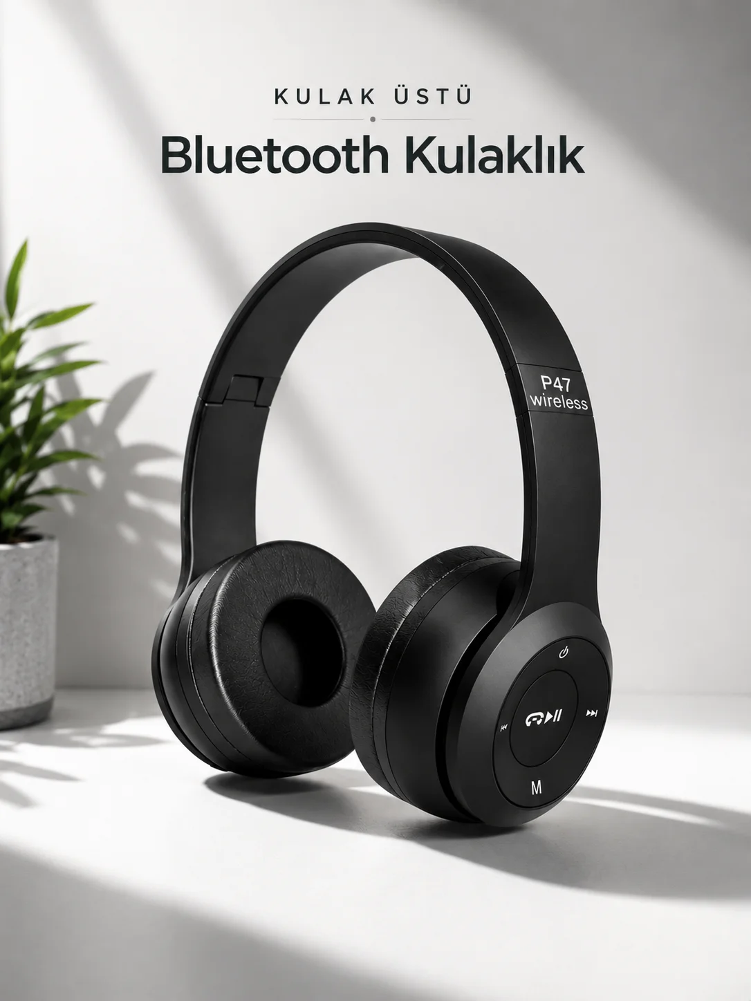 Kulak İçi Kablosuz Bluetooth Kulaklık Ekstra Bass ve Çok Yönlü Kullanım