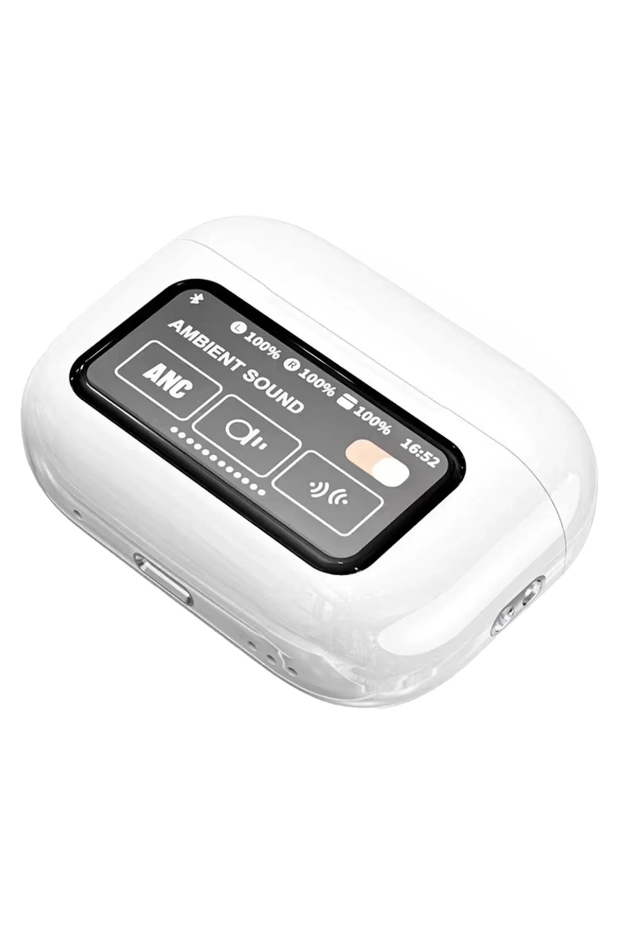 Kulak İçi Kablosuz Bluetooth Kulaklık, Dokunmatik Kontrol ve Gürültü Önleme Özellikli, Beyaz Renk