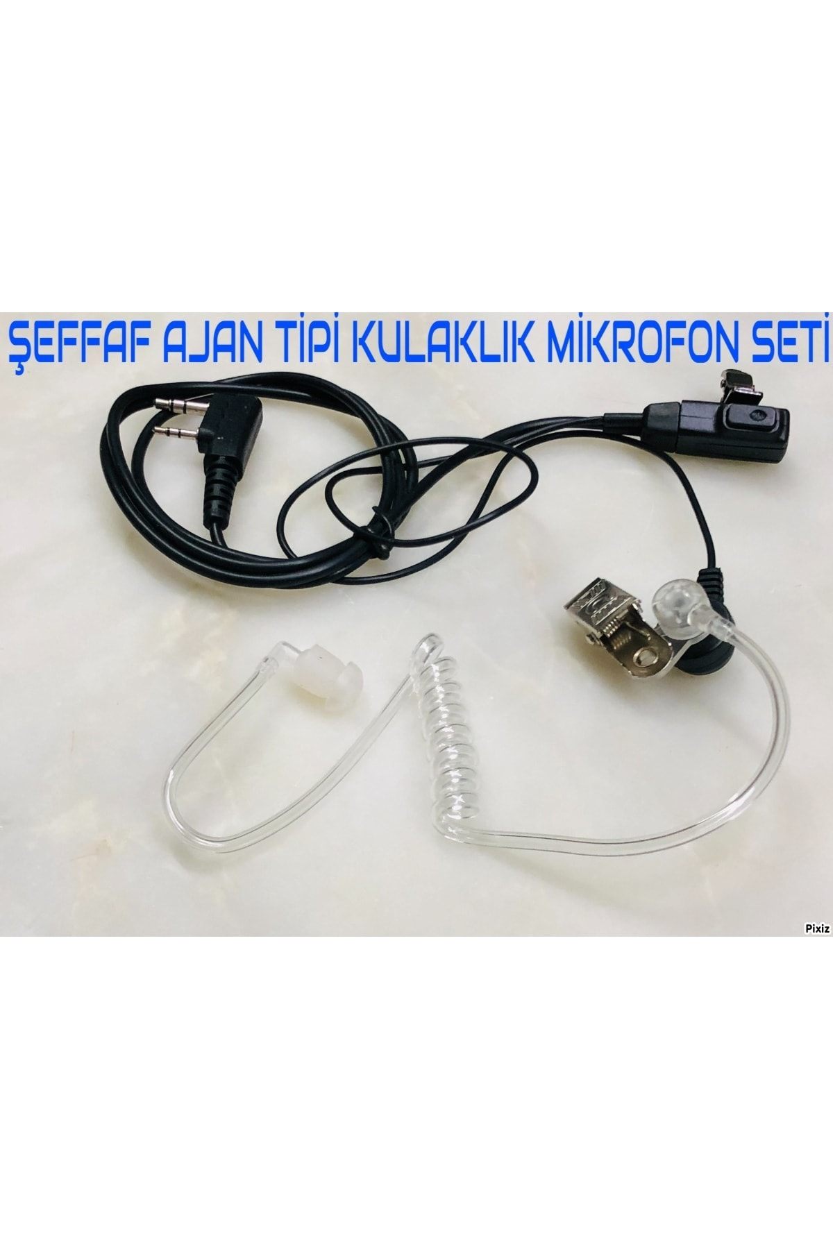 Kulak Içi Spiral Akustik Şeffaf Telsiz Kulaklığı Motorola Hyt Hyt