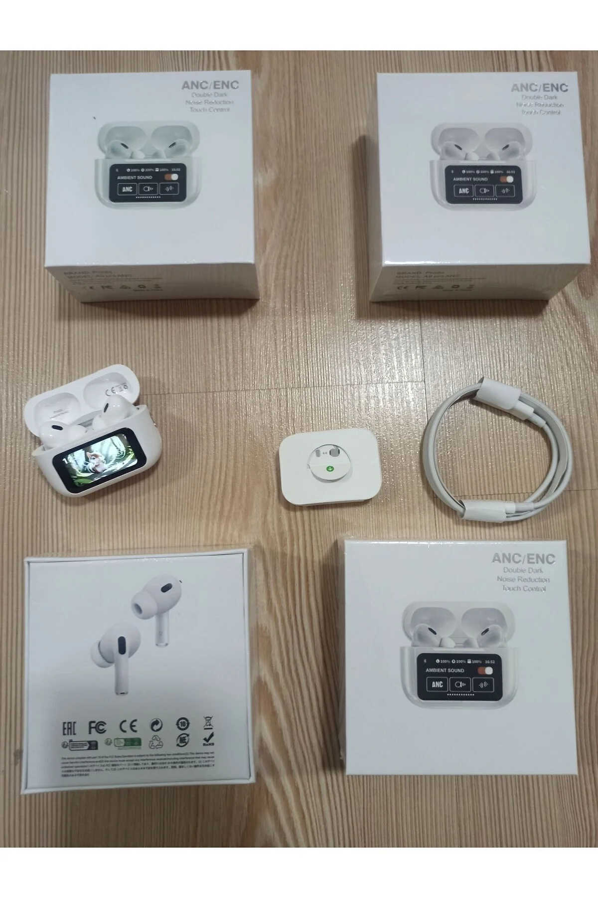 Kulak içi TWS Bluetooth Kulaklık - Renk: Çok Renkli, Bluetooth Versiyon: 5.2, Mikrofon