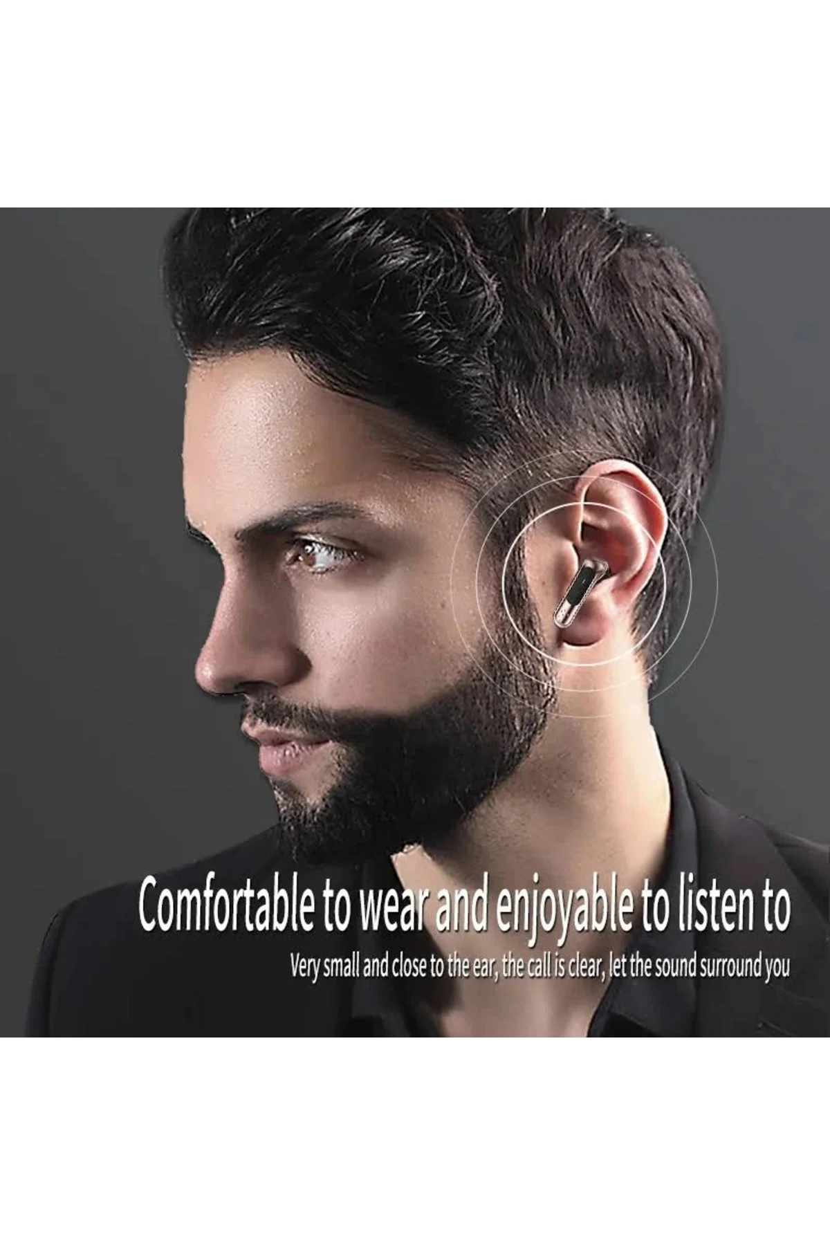 Kulak içi TWS Bluetooth Kulaklık - Renk: Beyaz, Bluetooth Versiyon: 5.3, Mikrofon