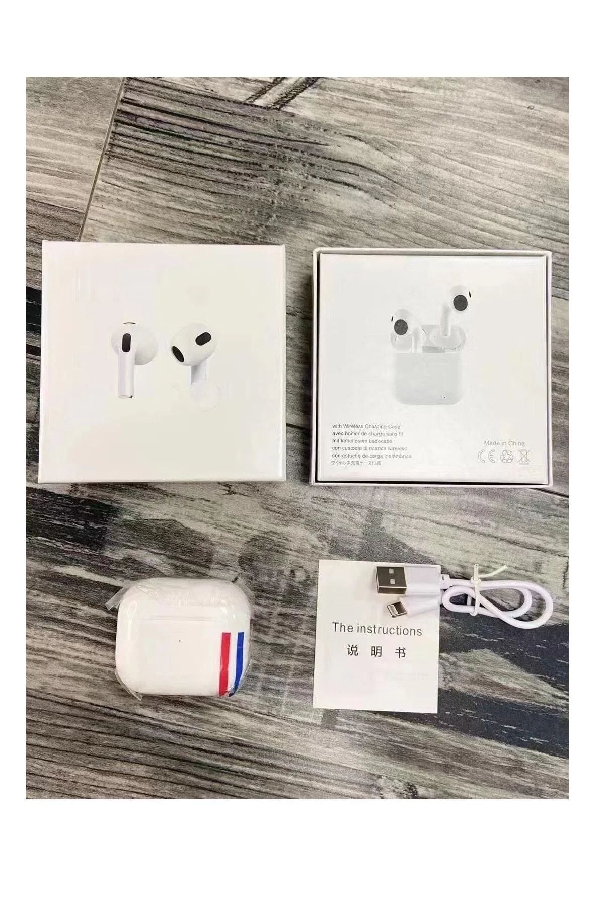 Kulak İçi TWS Bluetooth Kulaklık, Dokunmatik Kontrollü, Suya Dayanıklı Beyaz Renk