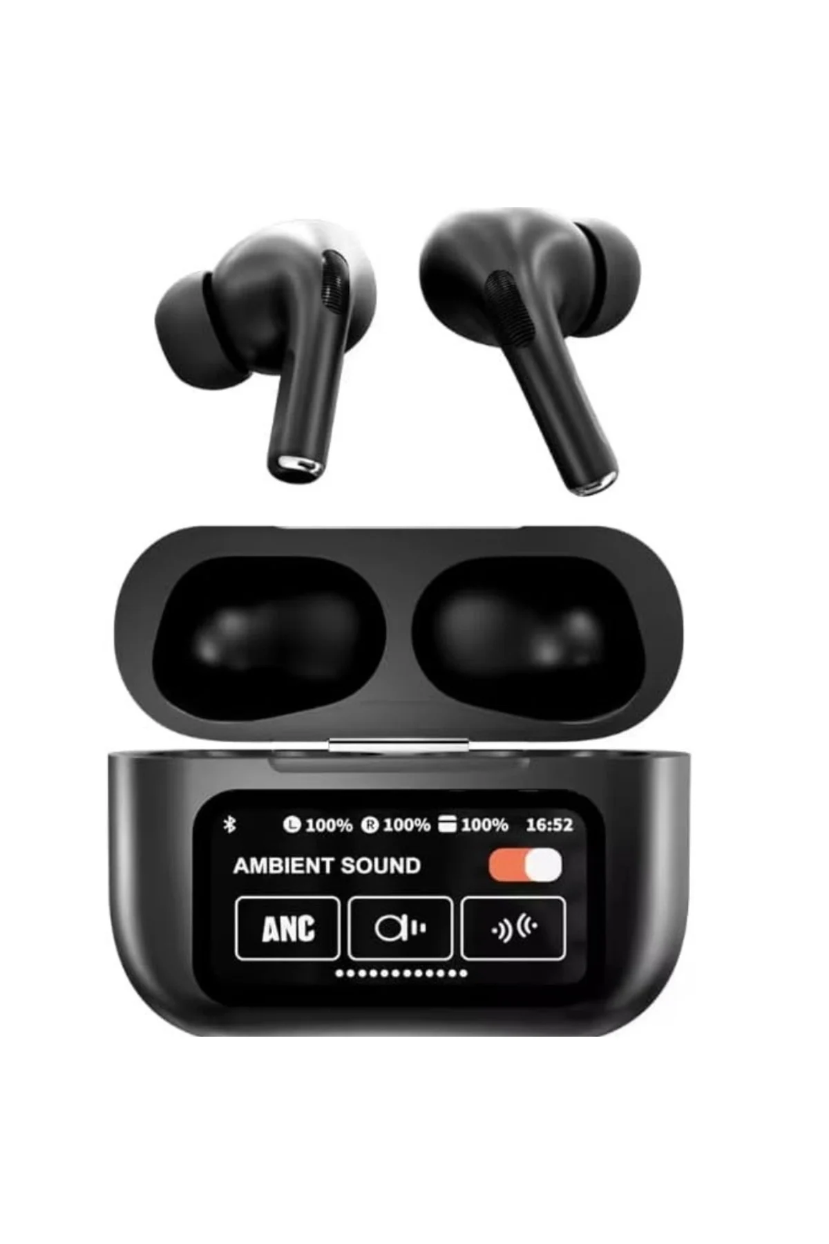 Kulak içi TWS Bluetooth Kulaklık - Renk: Siyah, Bluetooth Versiyon: 5.3, Mikrofon