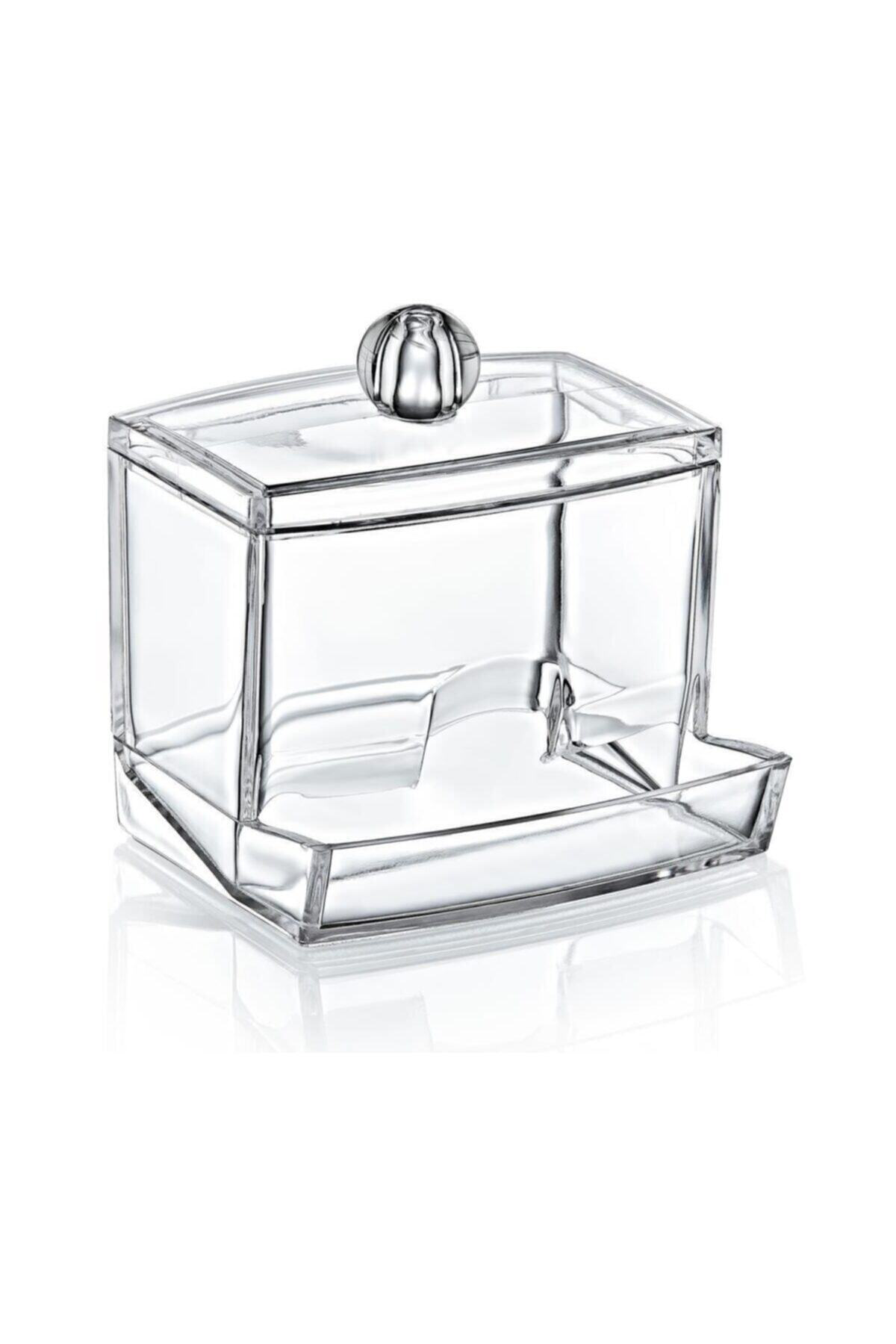 Akay Plastik Kulak Temizleme Çubuğu Kapaklı Organizeri Ak506