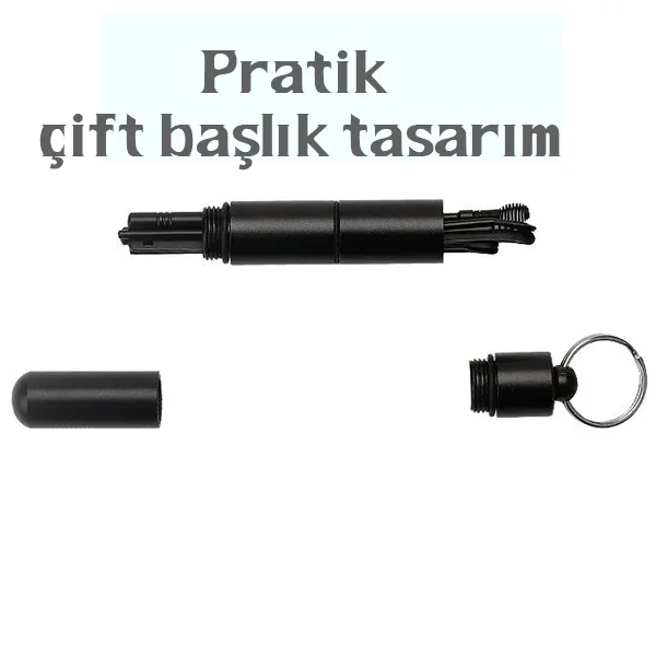 Kulak Temizleme Seti 6 Parça Paslanmaz Çelik Spiral Güvenli Hijyenik