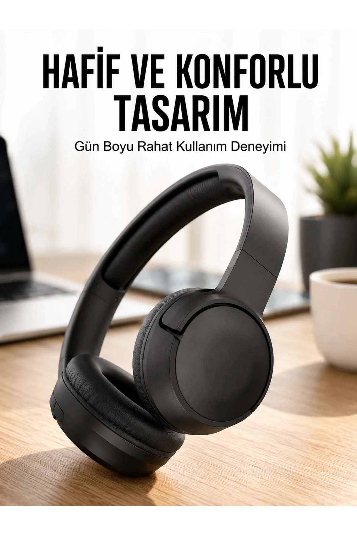 Kulak Üstü Kablosuz Bluetooth Kulaklık Gürültü Önleyici Uzun Şarj Süreli Kulak Üstü Kablosuz Bluetooth Kulaklık Gürültü Önleyici Uzun Şarj Süreli