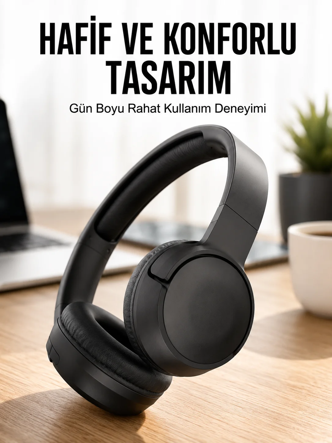 Kulak Üstü Kablosuz Bluetooth Kulaklık Gürültü Önleyici Uzun Şarj Süreli Kulak Üstü Kablosuz Bluetooth Kulaklık Gürültü Önleyici Uzun Şarj Süreli