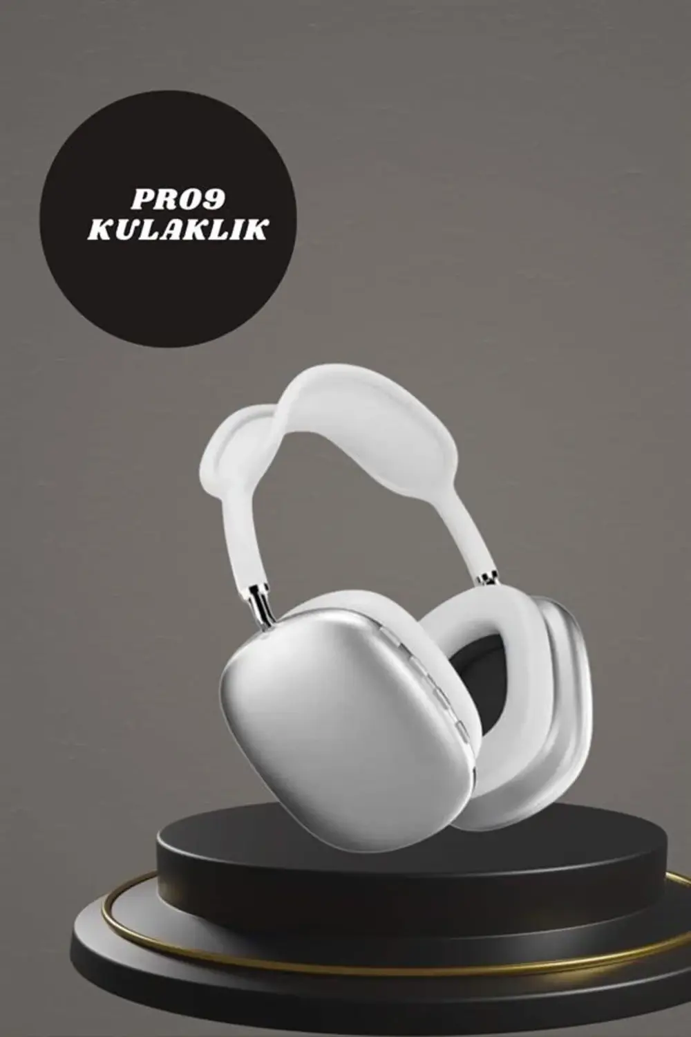 Kulak Üstü P9 Kablosuz Bluetooth Kulaklık ve 7 Kordonlu Akıllı Sa