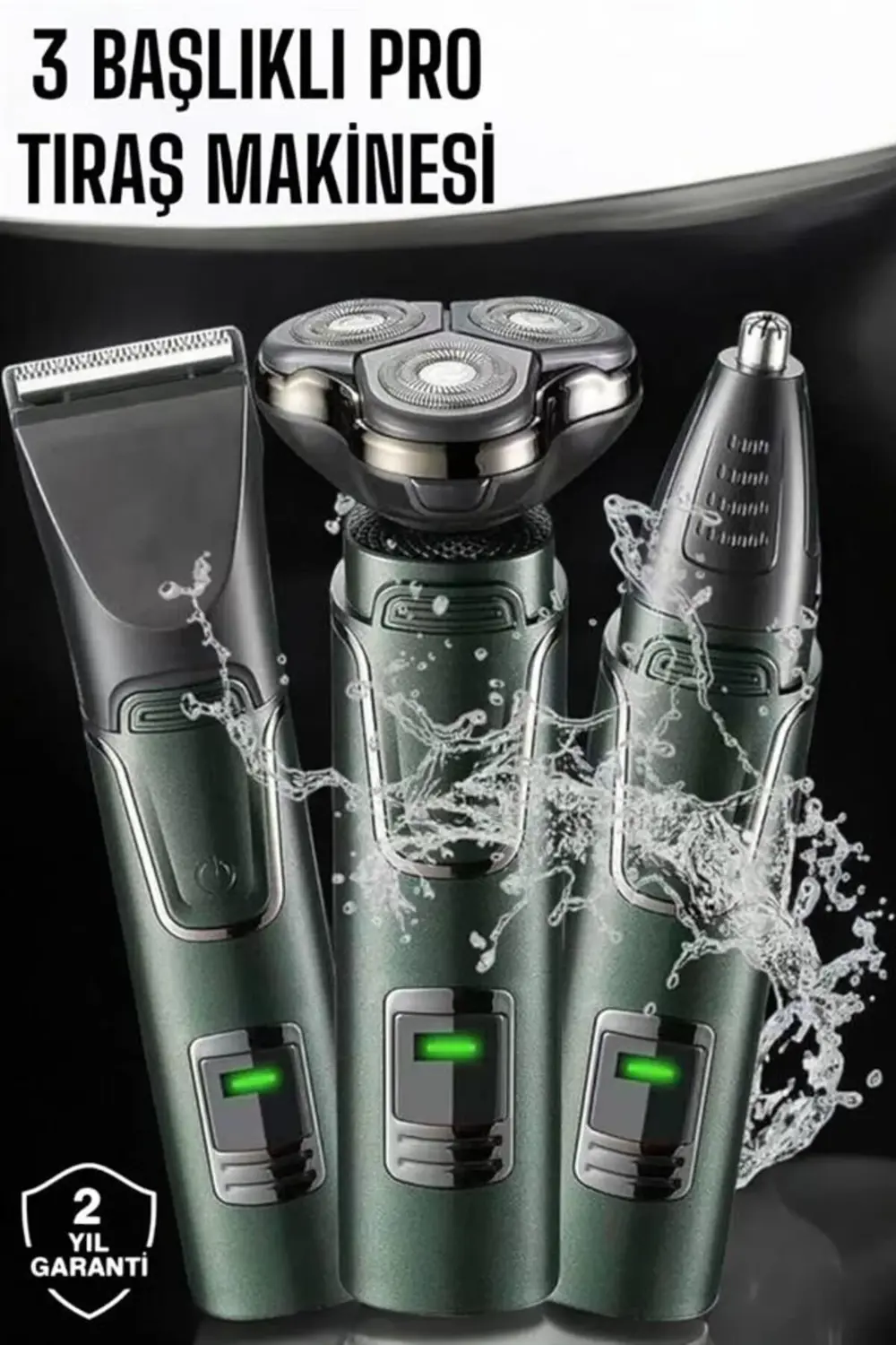 Kulak Ve Burun Başlıklı Profesyonel Tıraş Makinesi