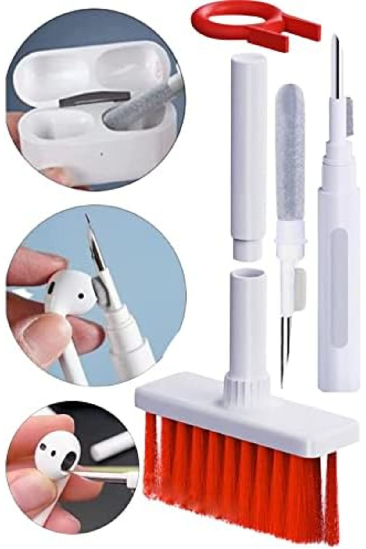 Kulaklık Bilgisayar Temizlik Kalemi 5'i 1 Arada Çok Fonksiyonlu 1