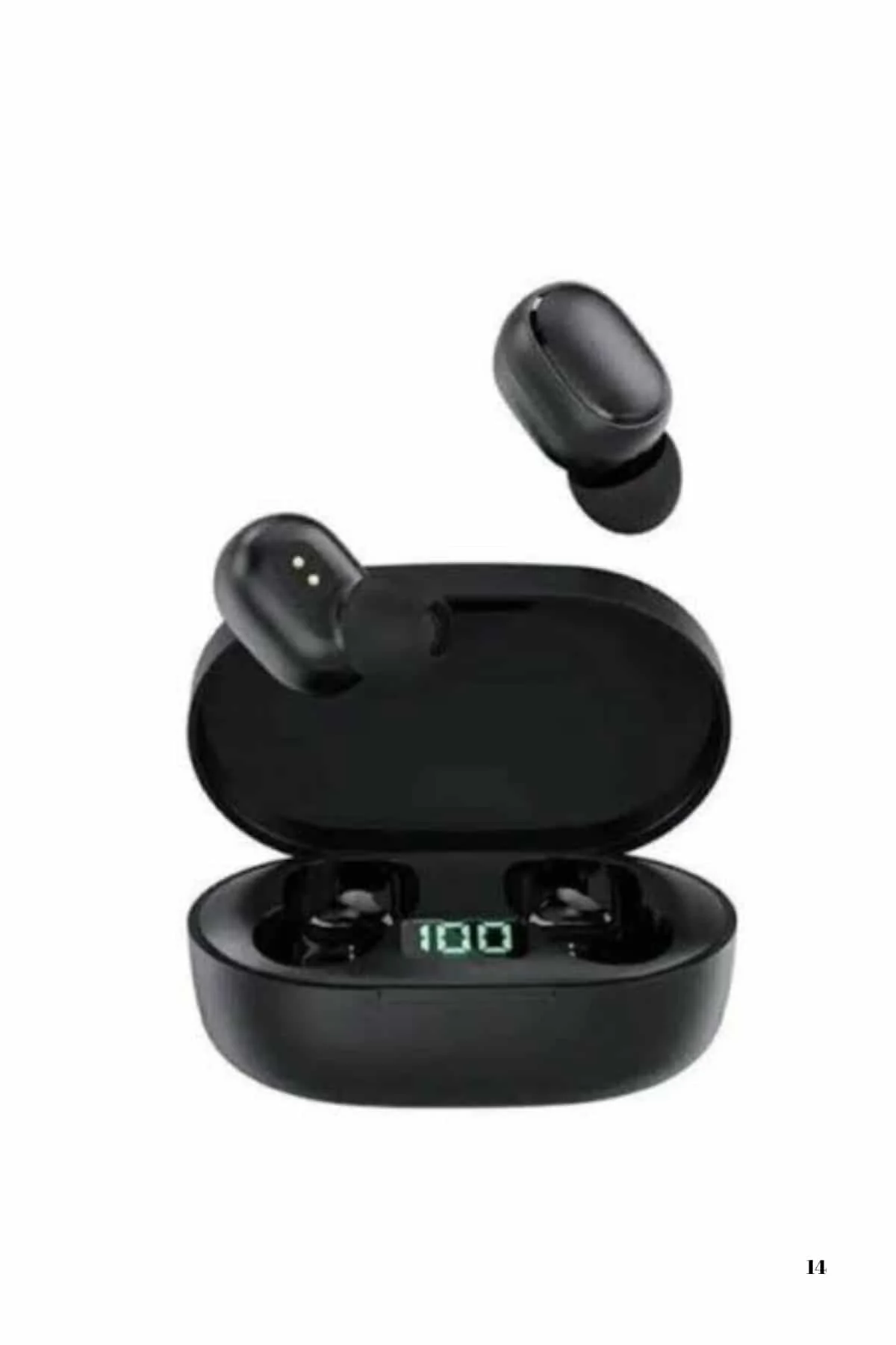 Kulaklık Dijital Göstergeli Bluetooth Bağlantılı Kablosuz Kulak İ