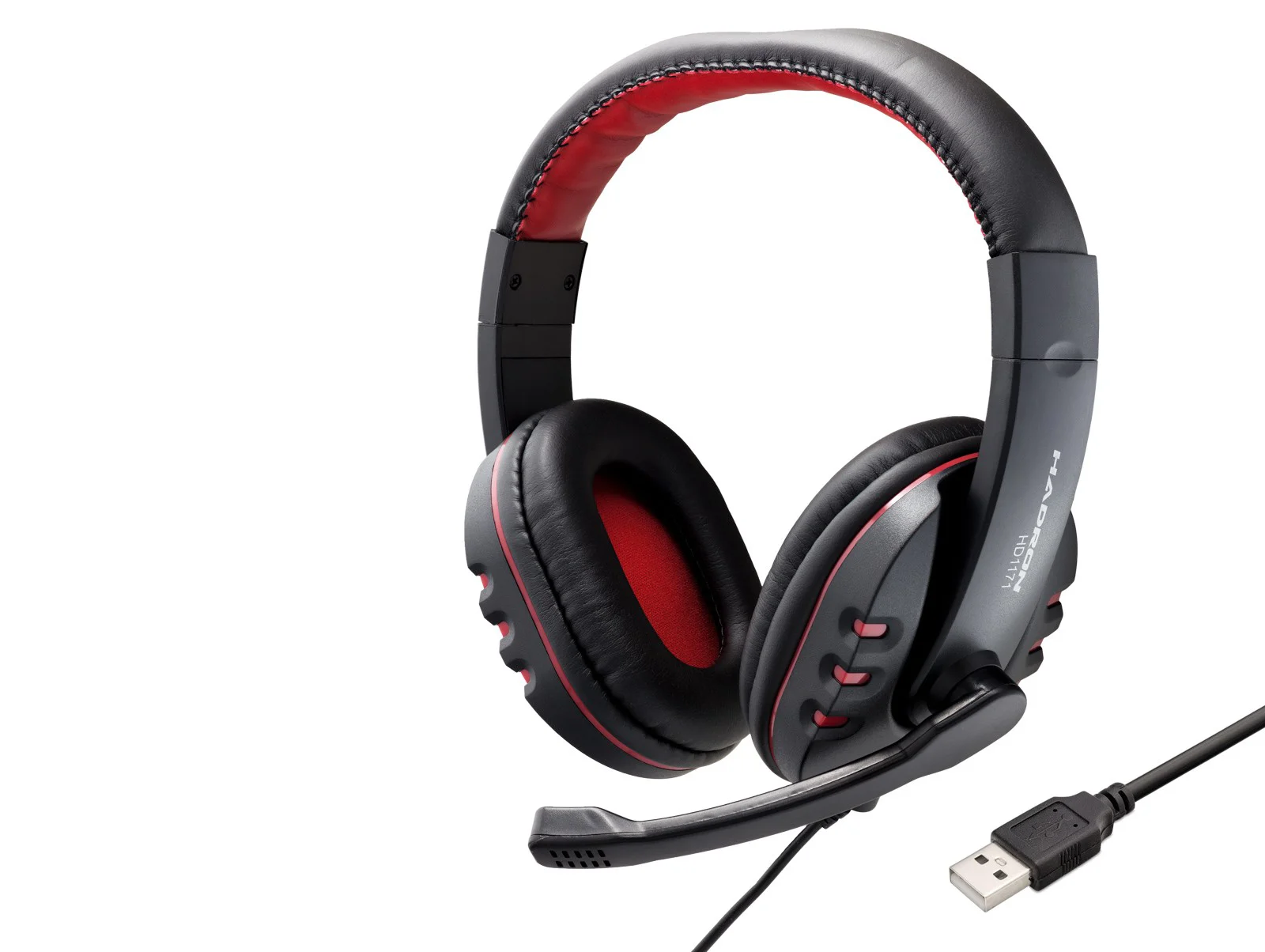 Kulaklık Usb Ps4 Uyumlu - Siyah Kırmızı HD1171 Kulaklık Usb Ps4 Uyumlu - Siyah Kırmızı HD1171