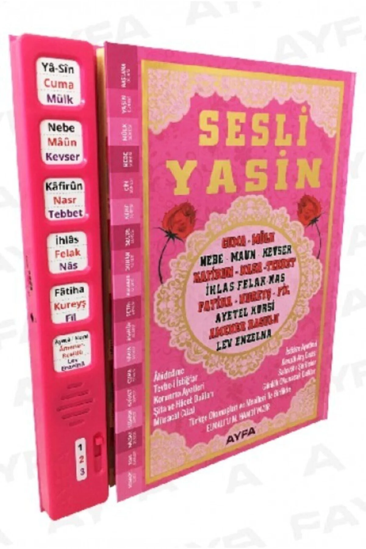 Kulaklıklı Ses Ayarlı Sesli Mealli Yasin Dua Ayet Sure Kitabı