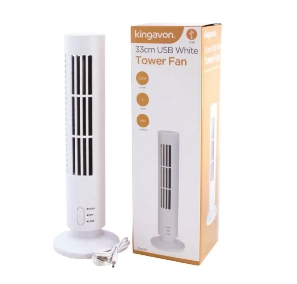 Kule Tipi USB Elektrik Fan Yapraksız Klima Fanı (4741)