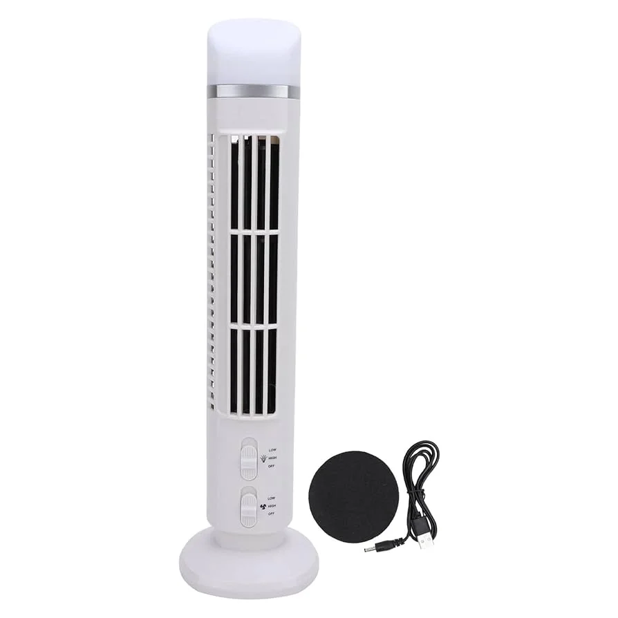 Kule Tipi USB Elektrik Fan Yapraksız Klima Fanı (4741)