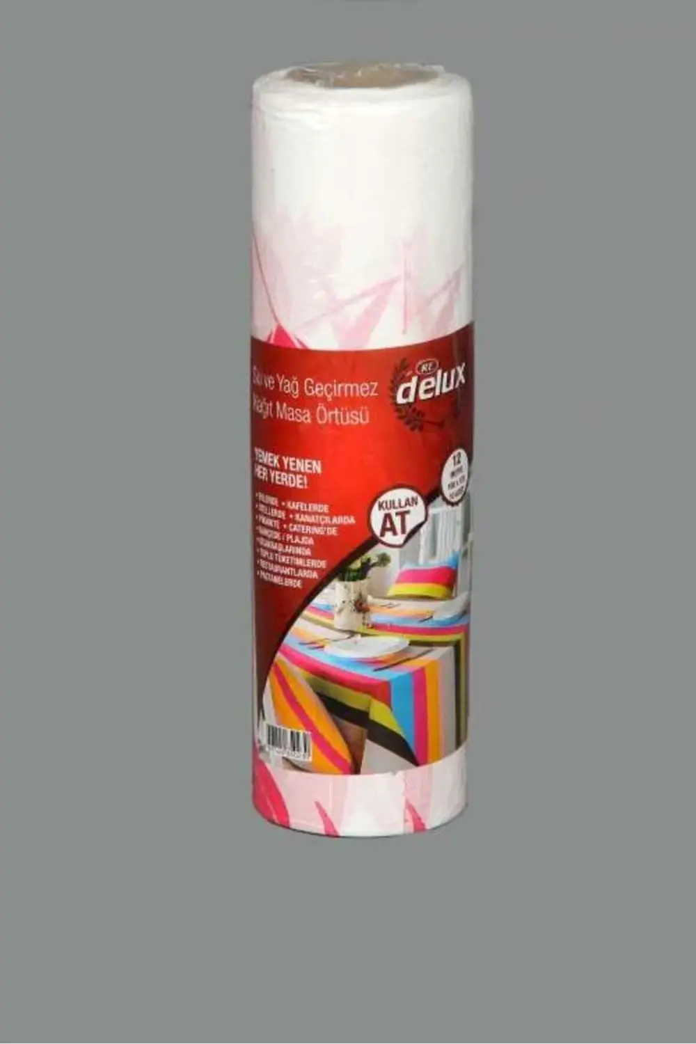 Kullan At Masa Örtüsü Sıvı Geçirmez(1 RULO) Tek Kullanımlık 100x1