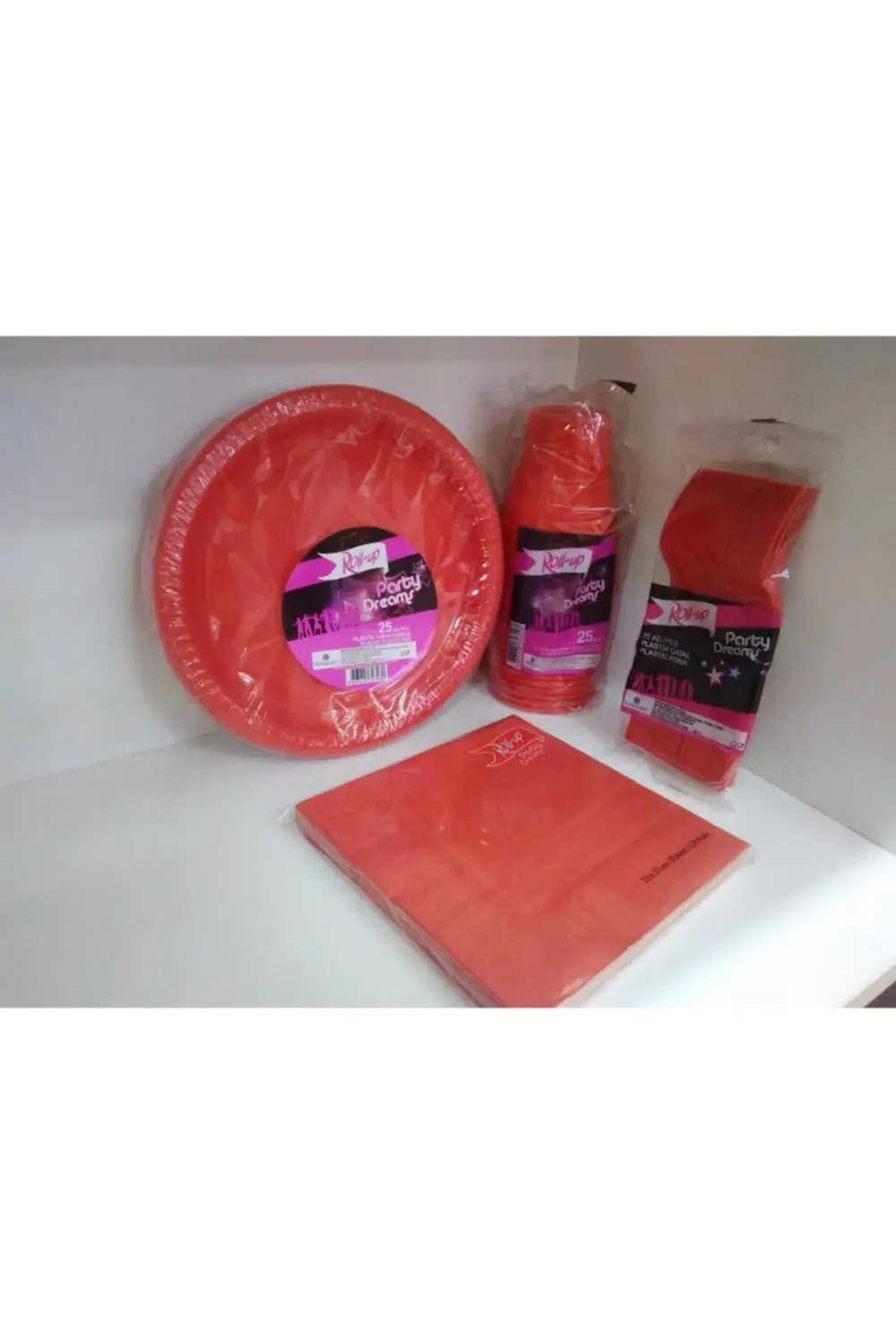 Kullan At ( Tabak,Bardak,Çatal,Peçete )