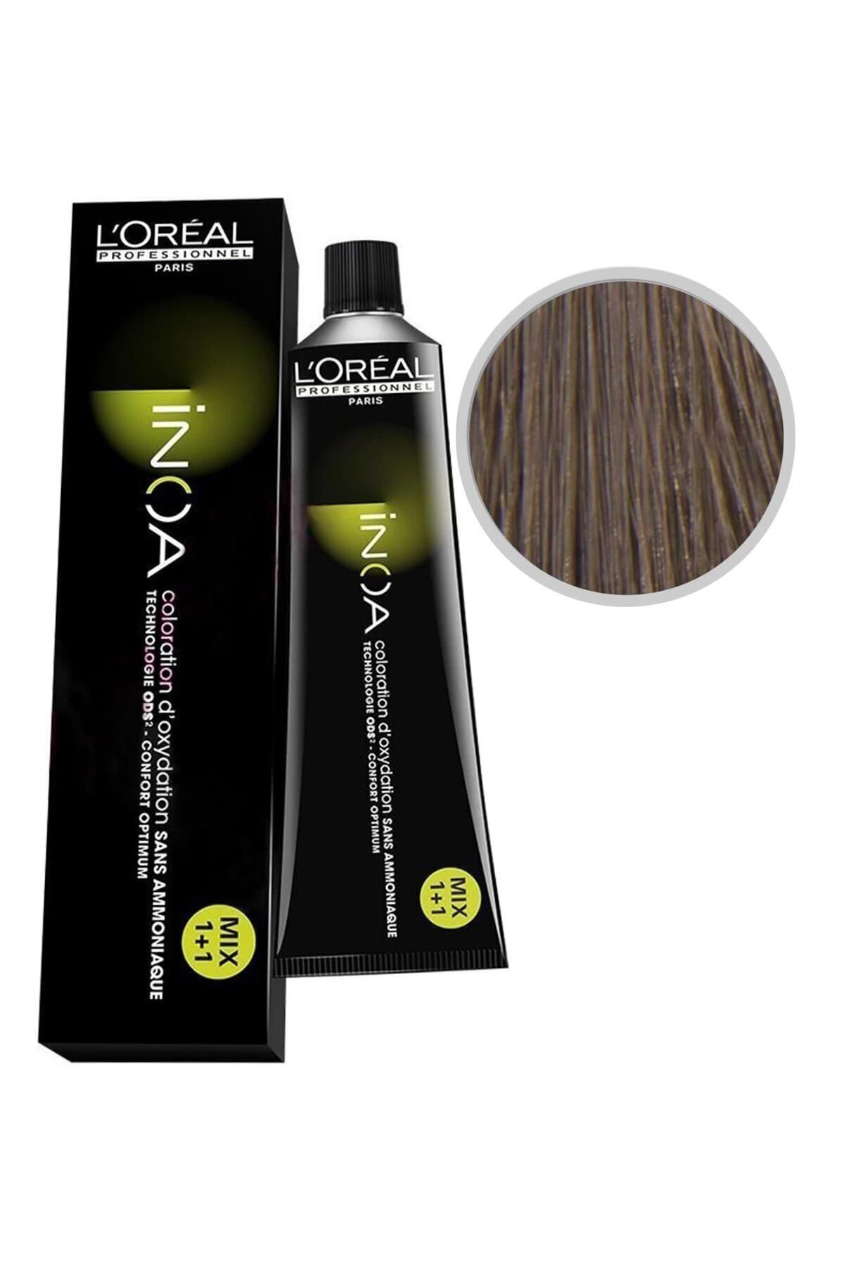 İnoa Küllü Kumral 7/1 Saç Boyası -60Ml,:Hair188112