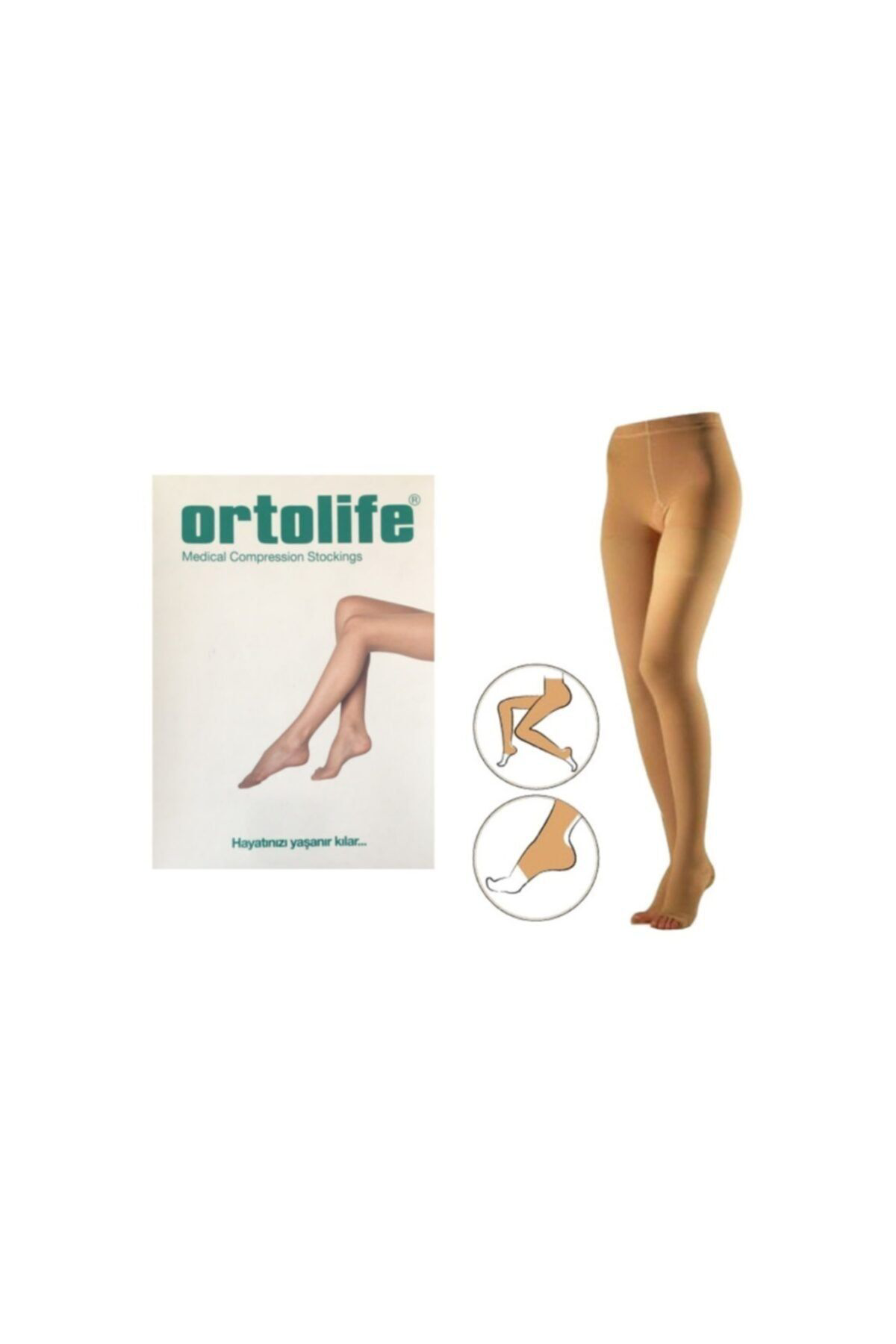 Miss Claire Külotlu Varis Çorabi Parmak Ucu Açik