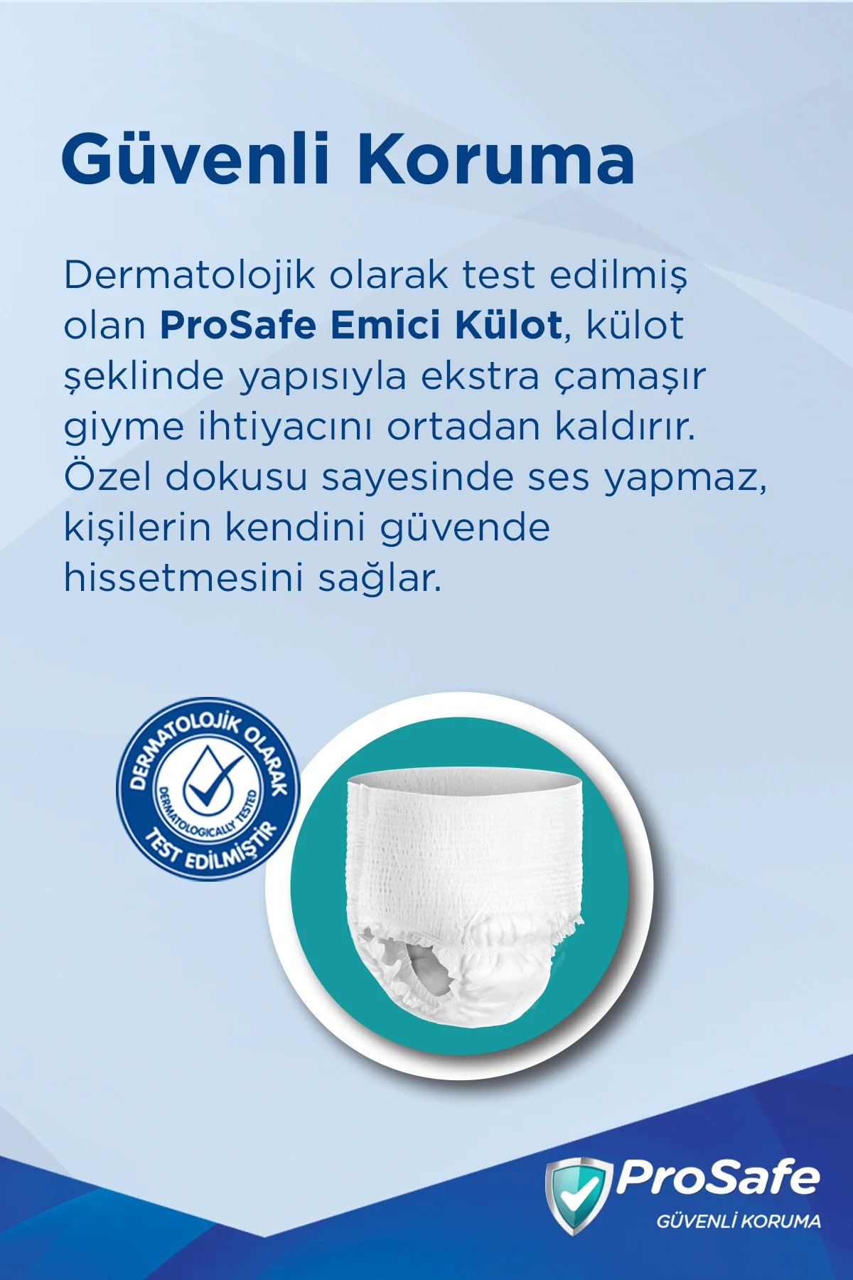 Külotlu Yetişkin Hasta Bezi Emici Külot Büyük (L) 30'lu