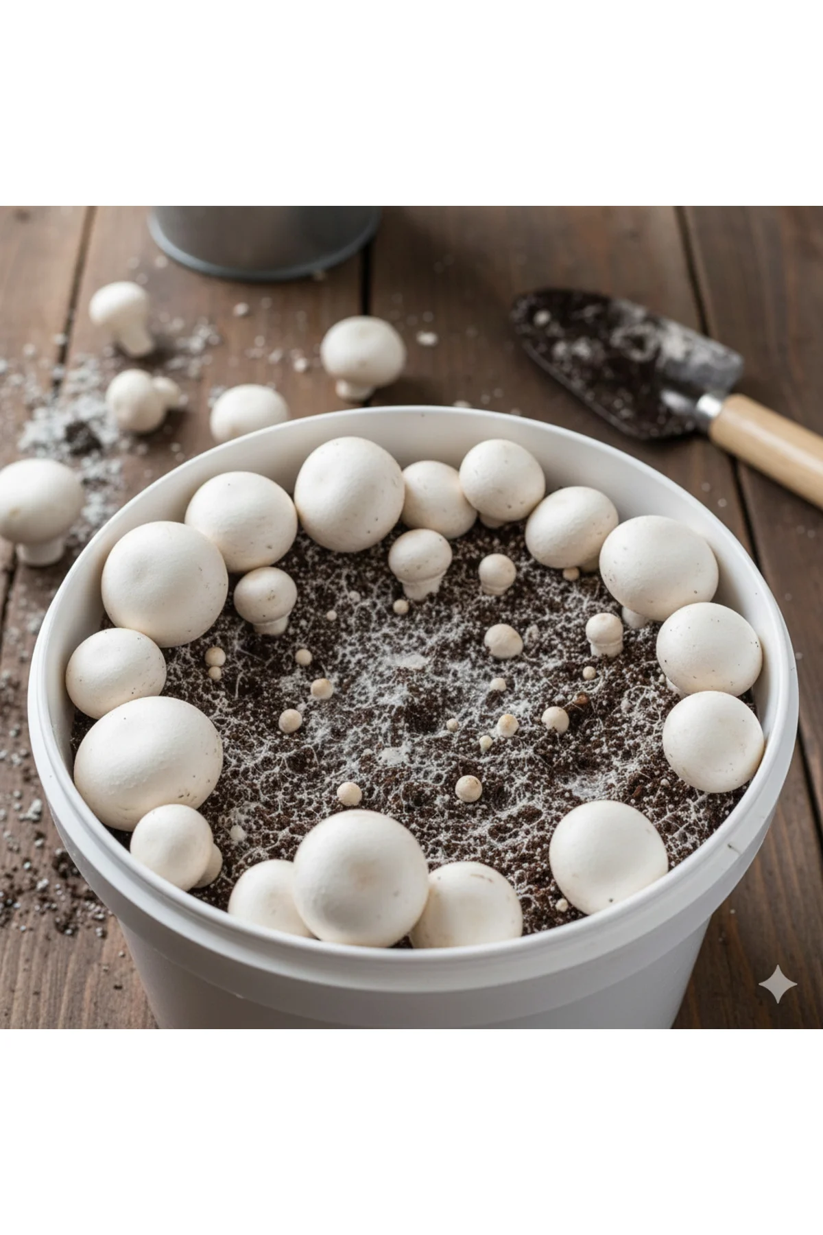 Kültür Mantarı Deneme Hobi Kiti + Hediye Üzüm Fidanı Tohumları