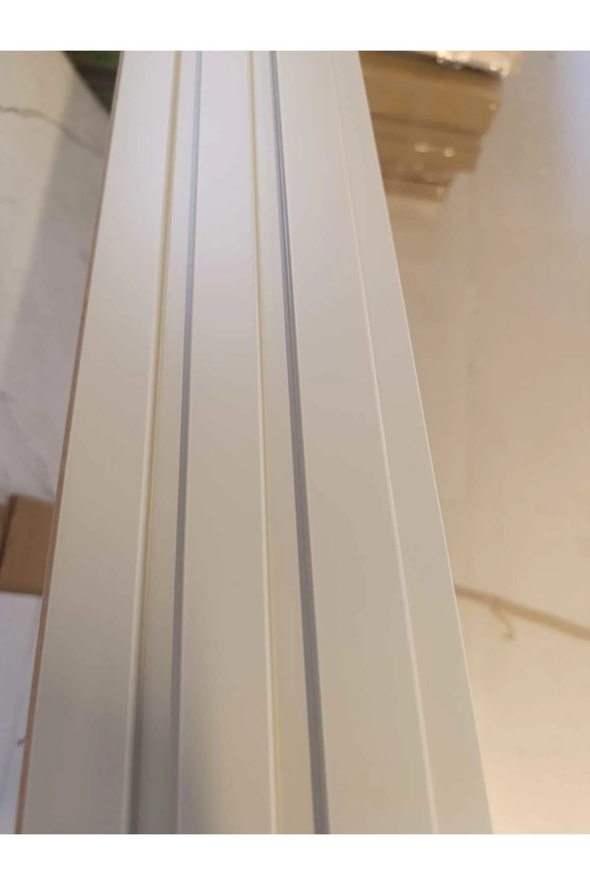 Kum Beji Renk MDF Duvar Paneli ve Duvar Lambrisi ve Vestiyer Tv Ü