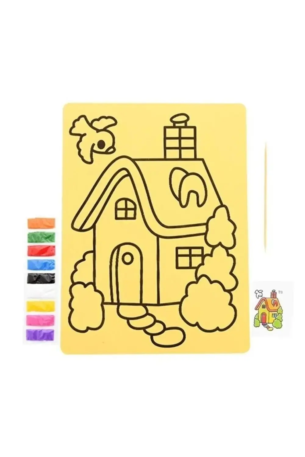 Kum Boyama Seti 10 Lu Sürpriz Hediyeli