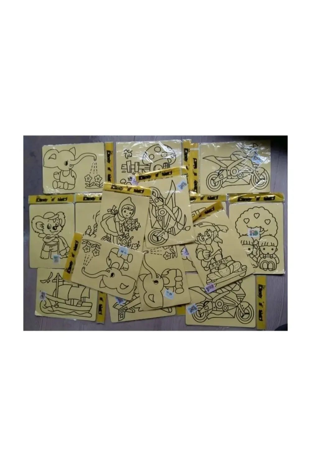 Kum Boyama Seti 10 Lu Sürpriz Hediyeli