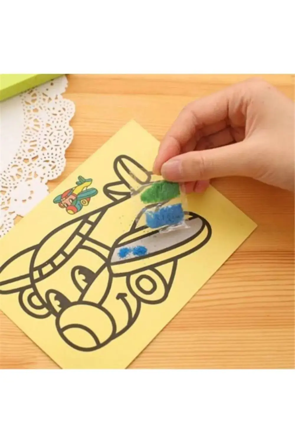 Kum Boyama Seti 10 Lu Sürpriz Hediyeli