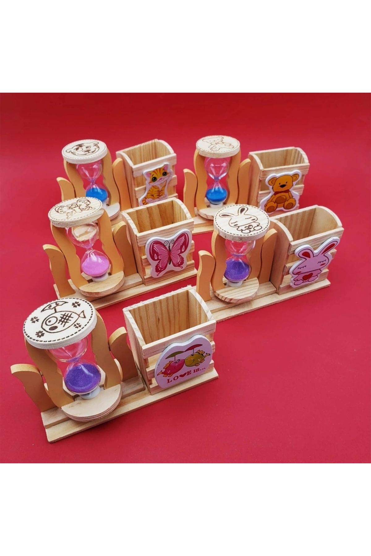 Harnösand Kum Saati Kalemlik Kutulu