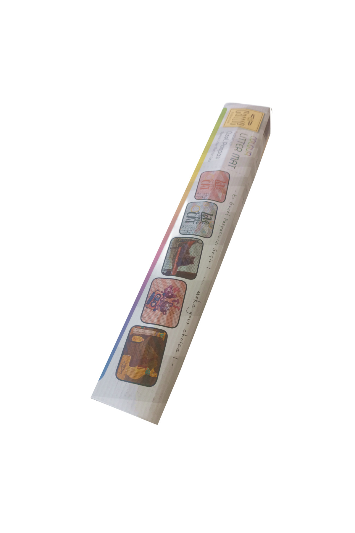 Kum Toplayıcı Fonksiyonel Renkli Kedi Paspası 45 X 60 Cm