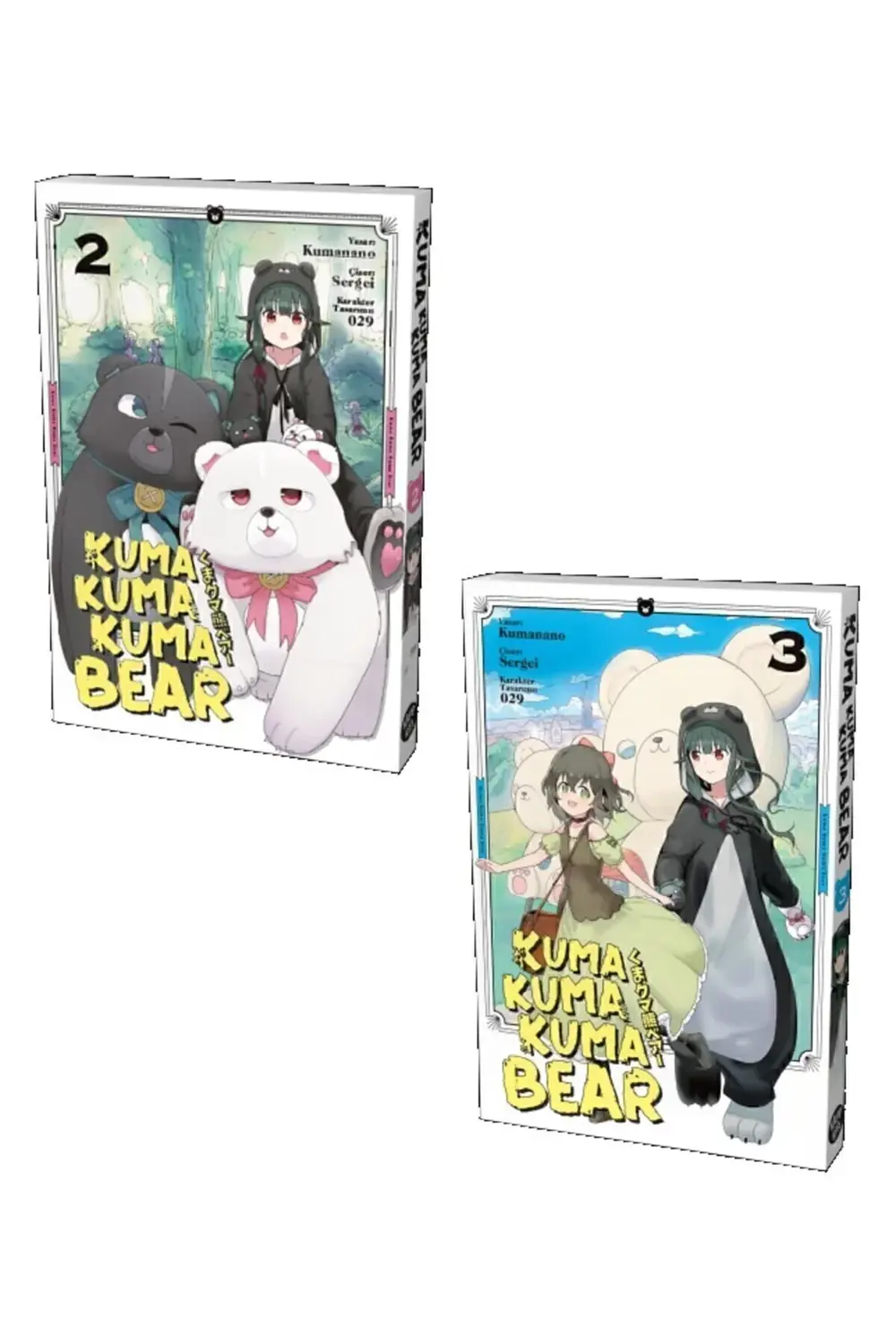 Kuma Kuma Bear 2-3. Ciltler Manga Seti