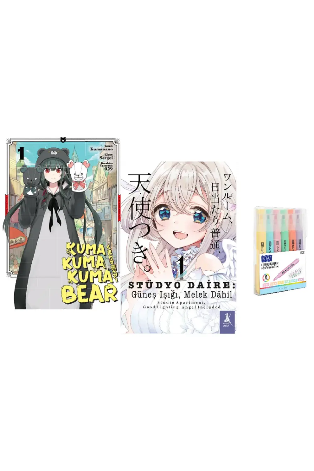 Kuma Kuma Kuma Bear 1 + Stüdyo Daire - Güneş Işığı, Melek Dâhil -