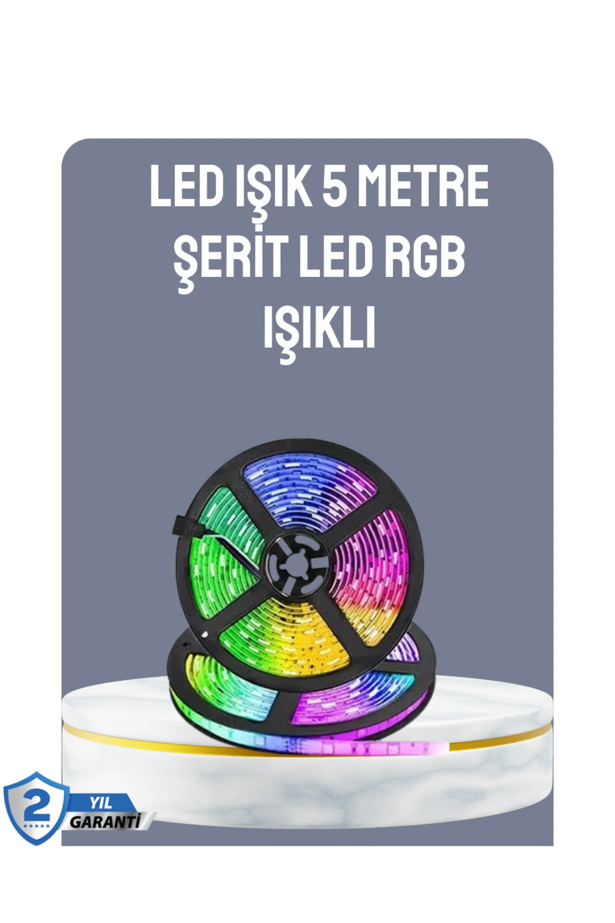 Kumandalı 5 Metre Şerit LED Dekoratif Aydınlatma - ayr2969-4068
