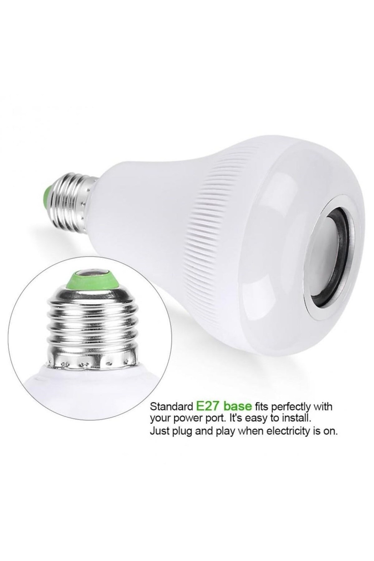 Ok Aksesuar Kumandalı Bluetooth Hoparlör Ampul Ld-37 Go50602437730