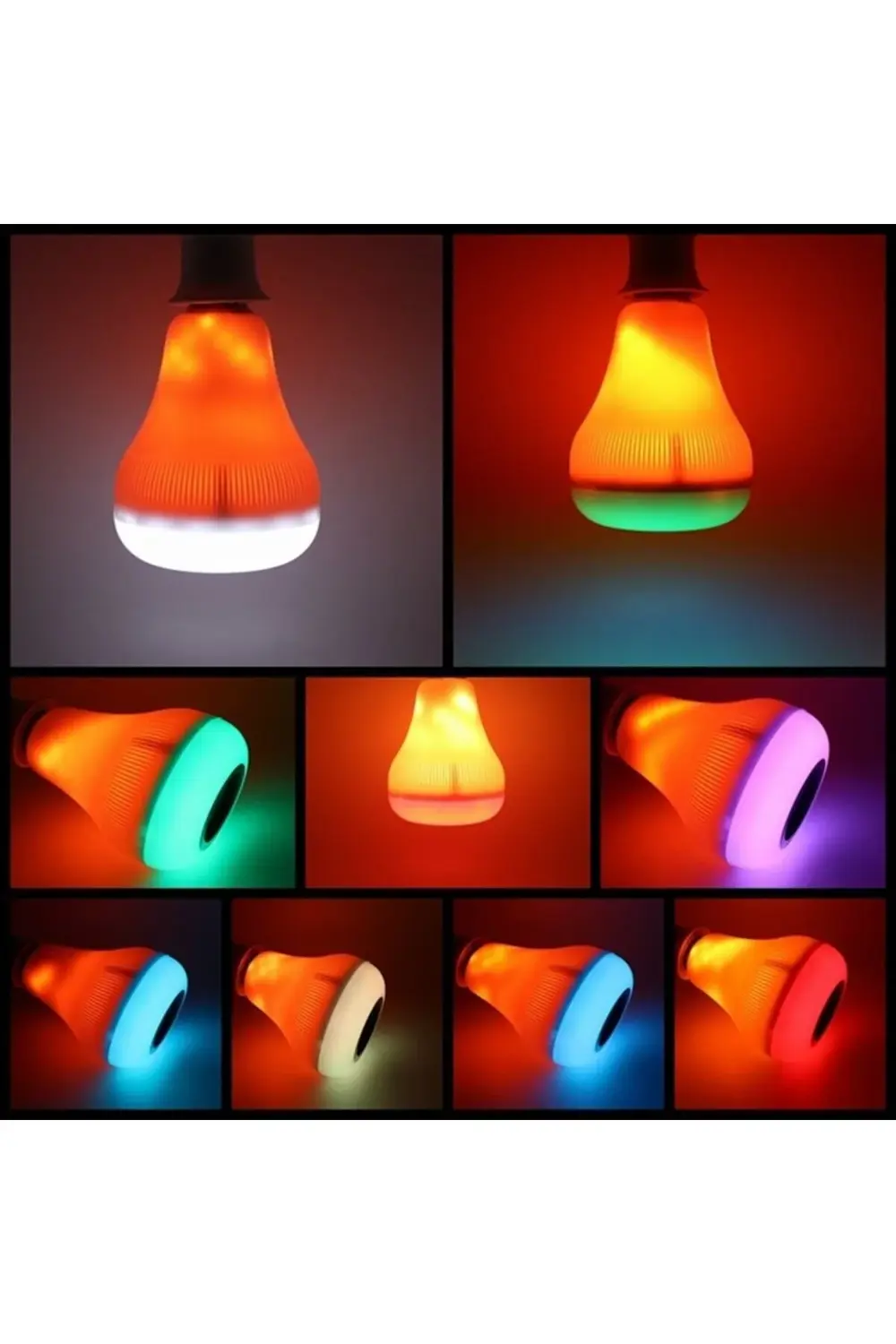 Kumandalı Bluetooth Hoparlör Ampul LD-37 GO50602437730