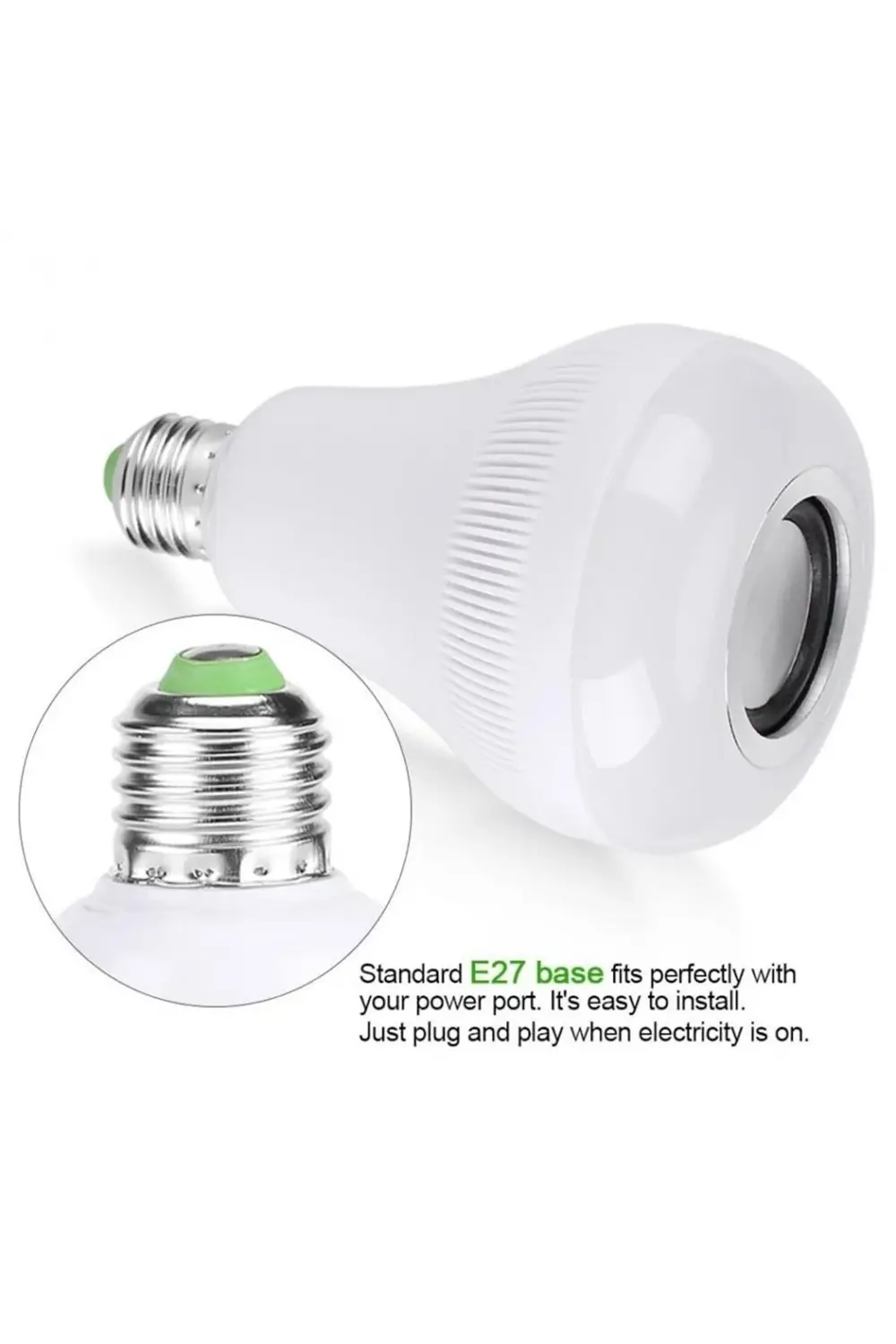 Kumandalı Bluetooth Hoparlör Ampul LD-37 GO50602437730