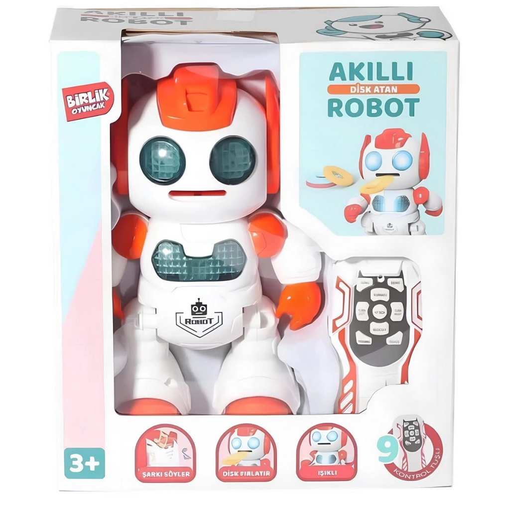 Kumandalı Disk Atan Akıllı Robot Kumandalı Disk Atan Akıllı Robot