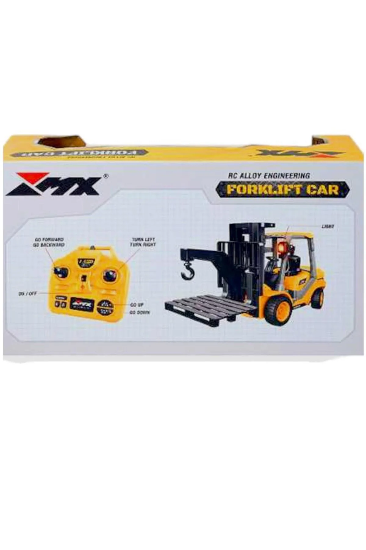 KUMANDALI FORKLİFT Z6821A 9CH R/C 2.4G USB SESLİ IŞIKLI ŞARJLI 1: