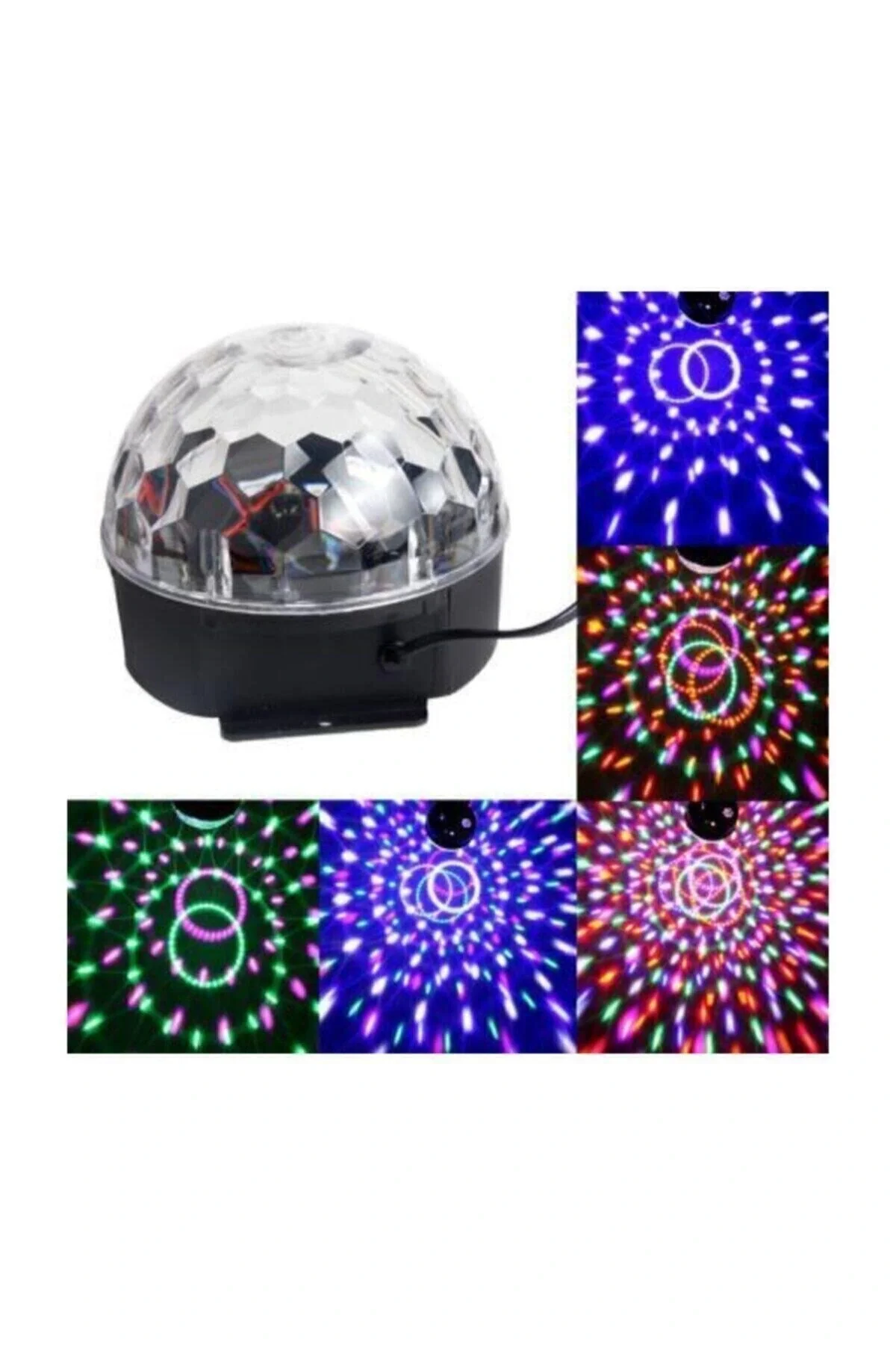 Kumandalı Kristal Led Rgb Disko Topu Kumandalı Kristal Led Rgb Disko Topu