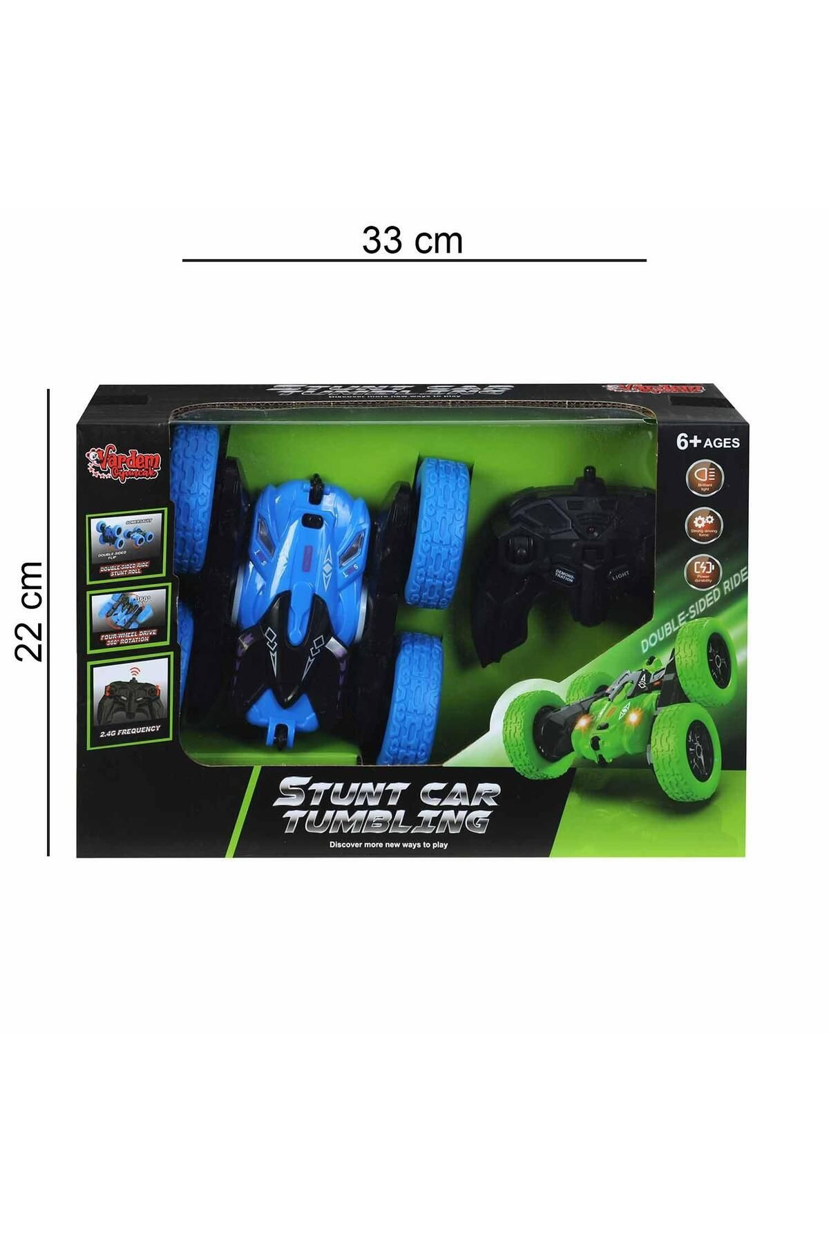 Oyuncak Store Kumandalı Şarjlı 2.4 Ghz 4 Teker Akrobat Araba