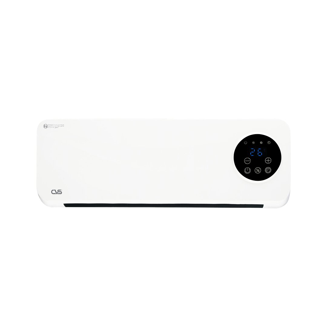 KUMANDALI SOĞUK - SICAK DUVAR TİPİ FANLI ISITICI LED DOKUNMATİK D