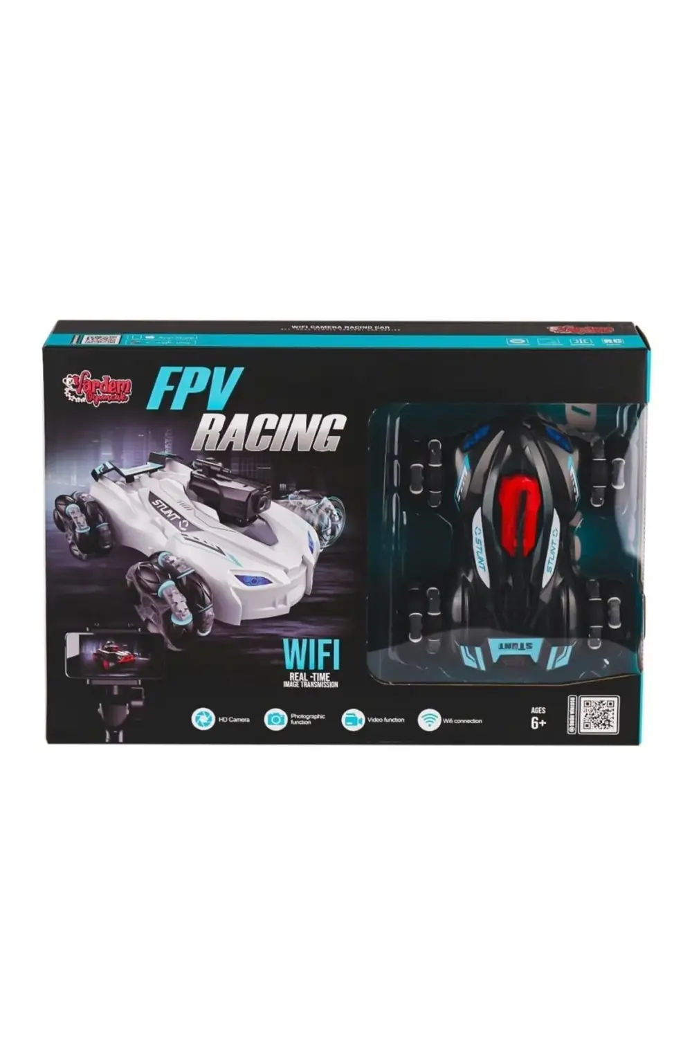 Kumandalı Wifi Kameralı Stunt Araba - Gerçekçi Hareket Kabiliyeti